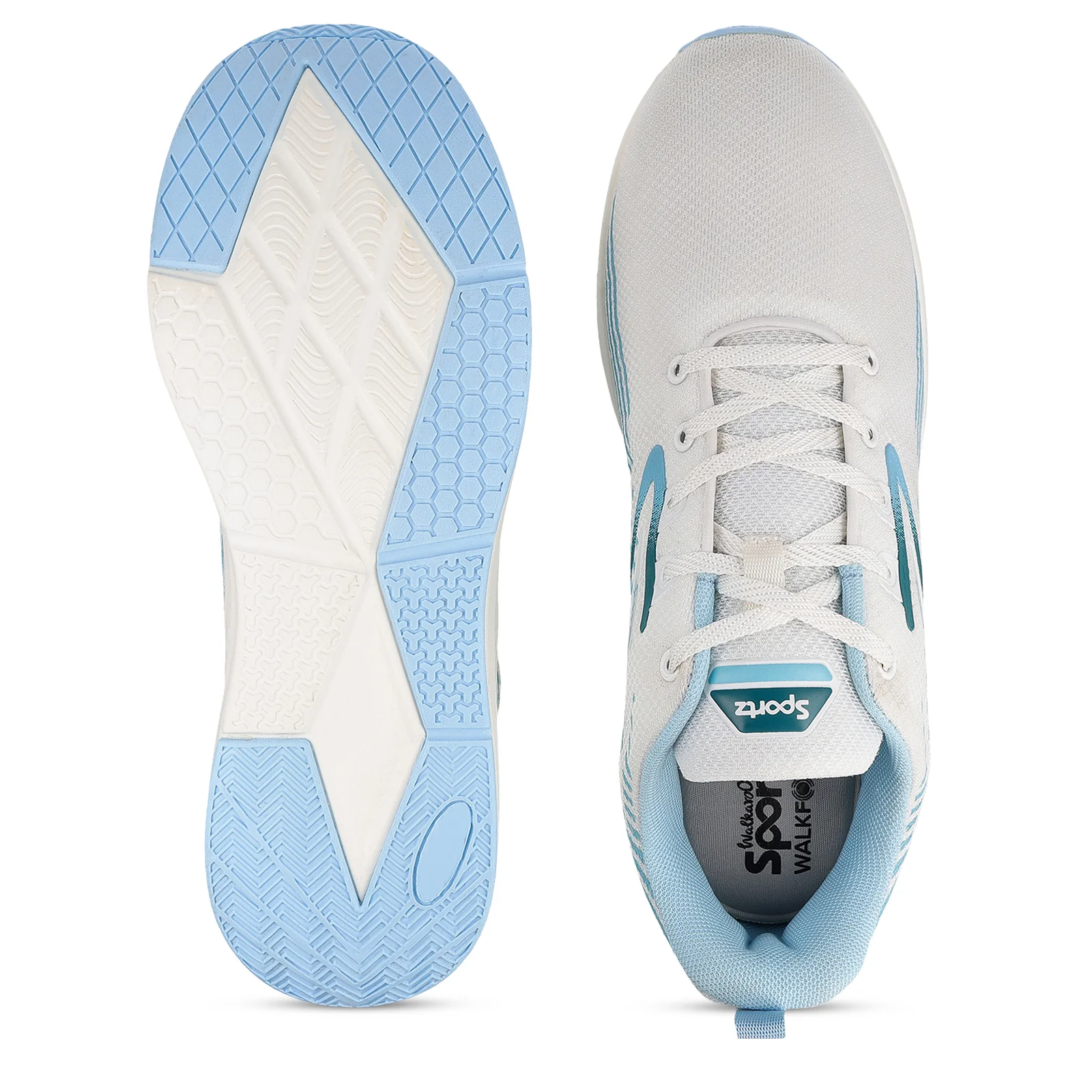 ALTON Men's Lace-up Sports Shoes - WS9616 White - Image 2