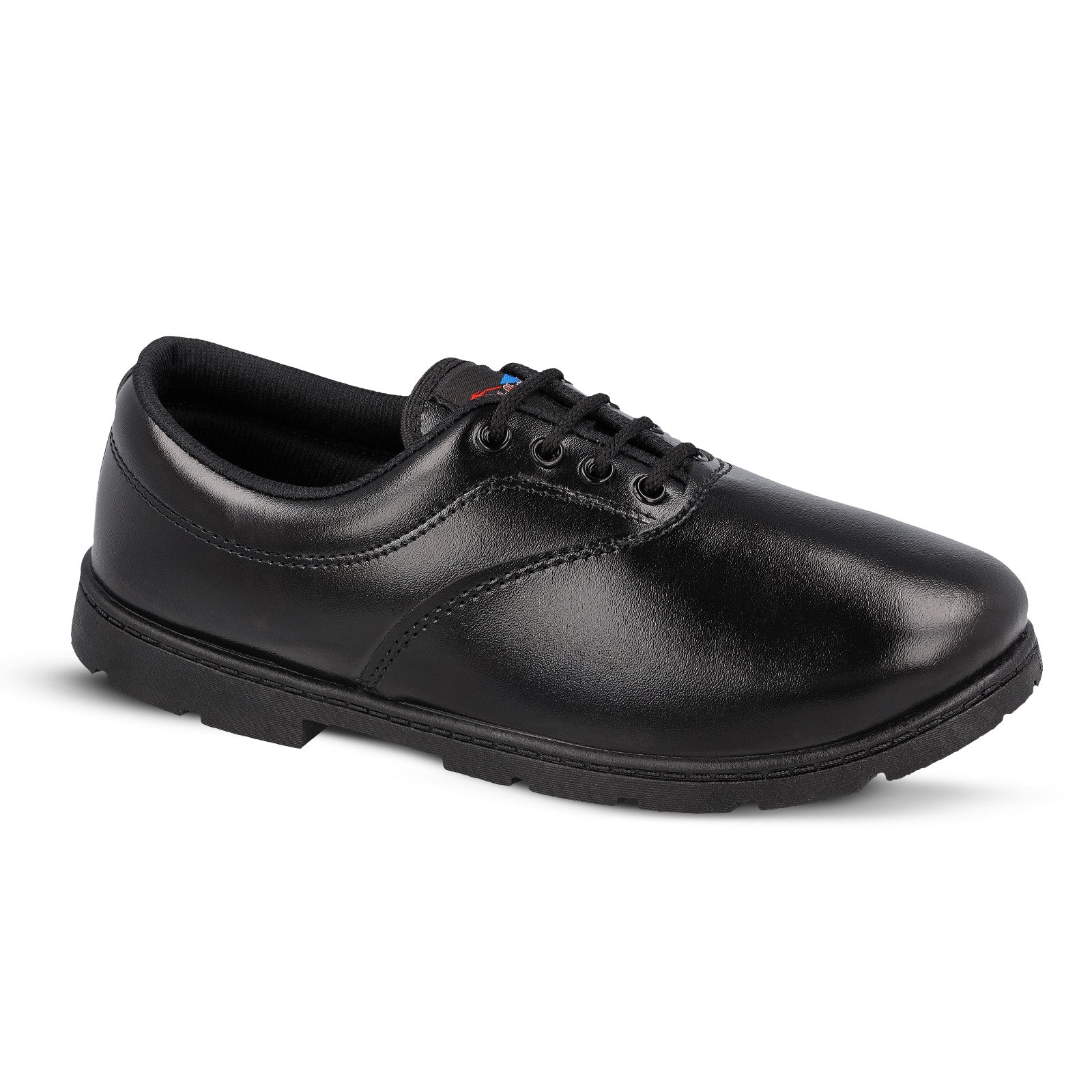Boys School Shoes - WV522 Black - Image 4