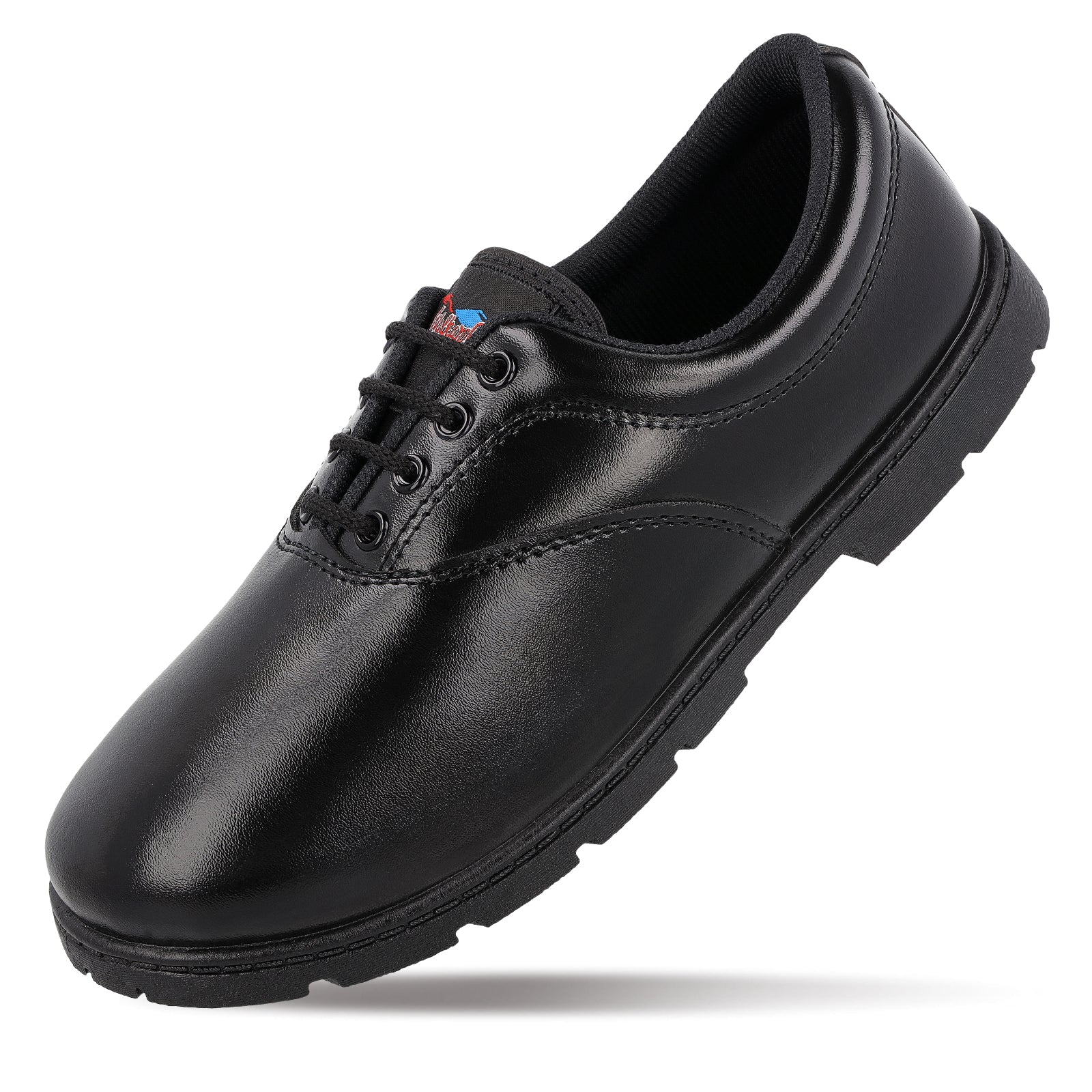 Boys School Shoes - WV522 Black - Image 5