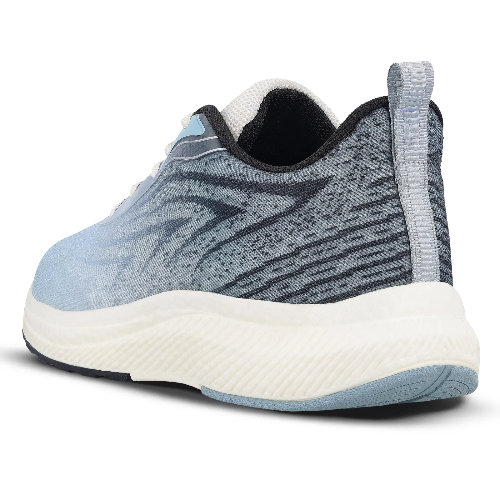 DANZO Men's Lace-up Sports Shoes - WS9147 Black Blue - Image 5