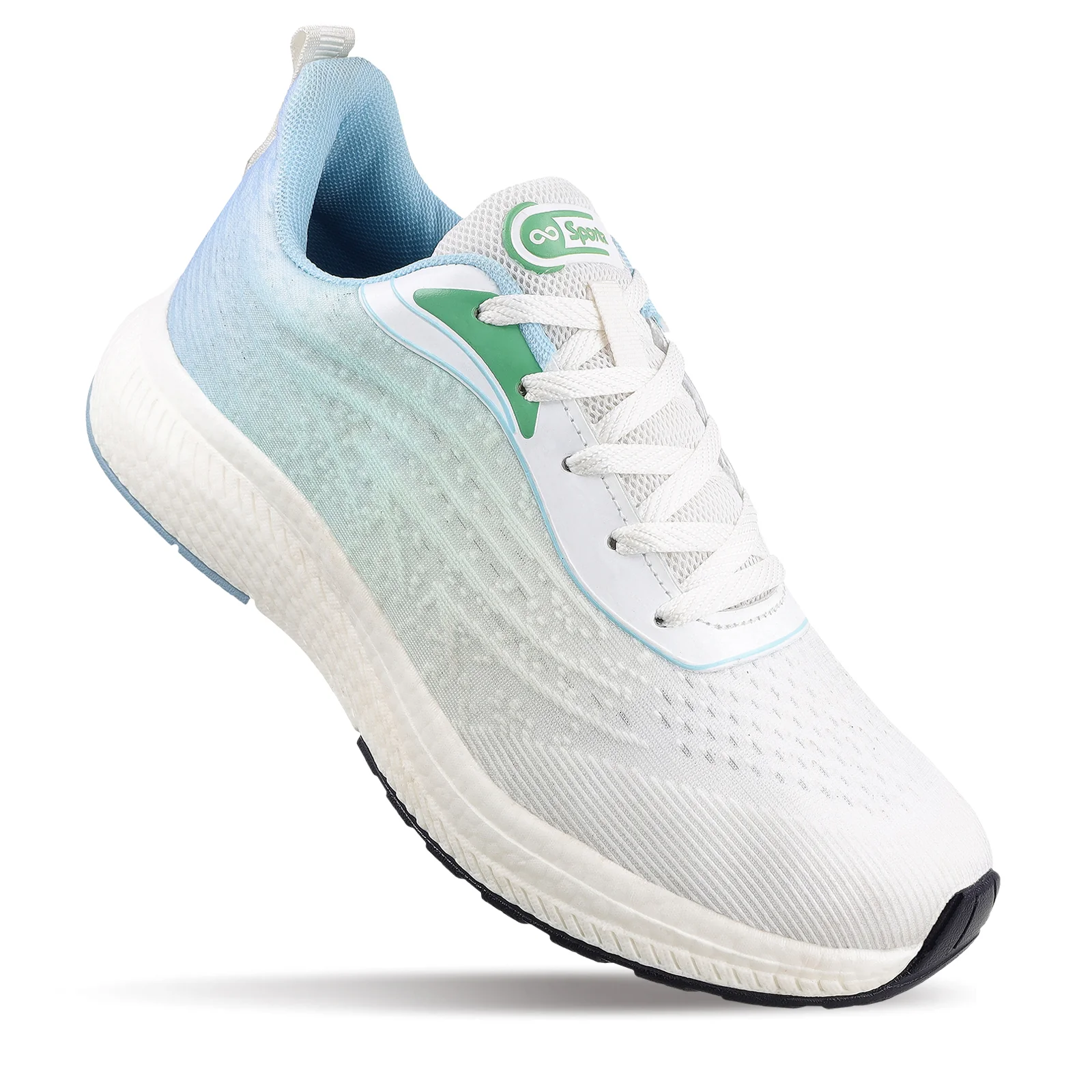 DANZO Men's Lace-up Sports Shoes - WS9147 White Sky - Image 3