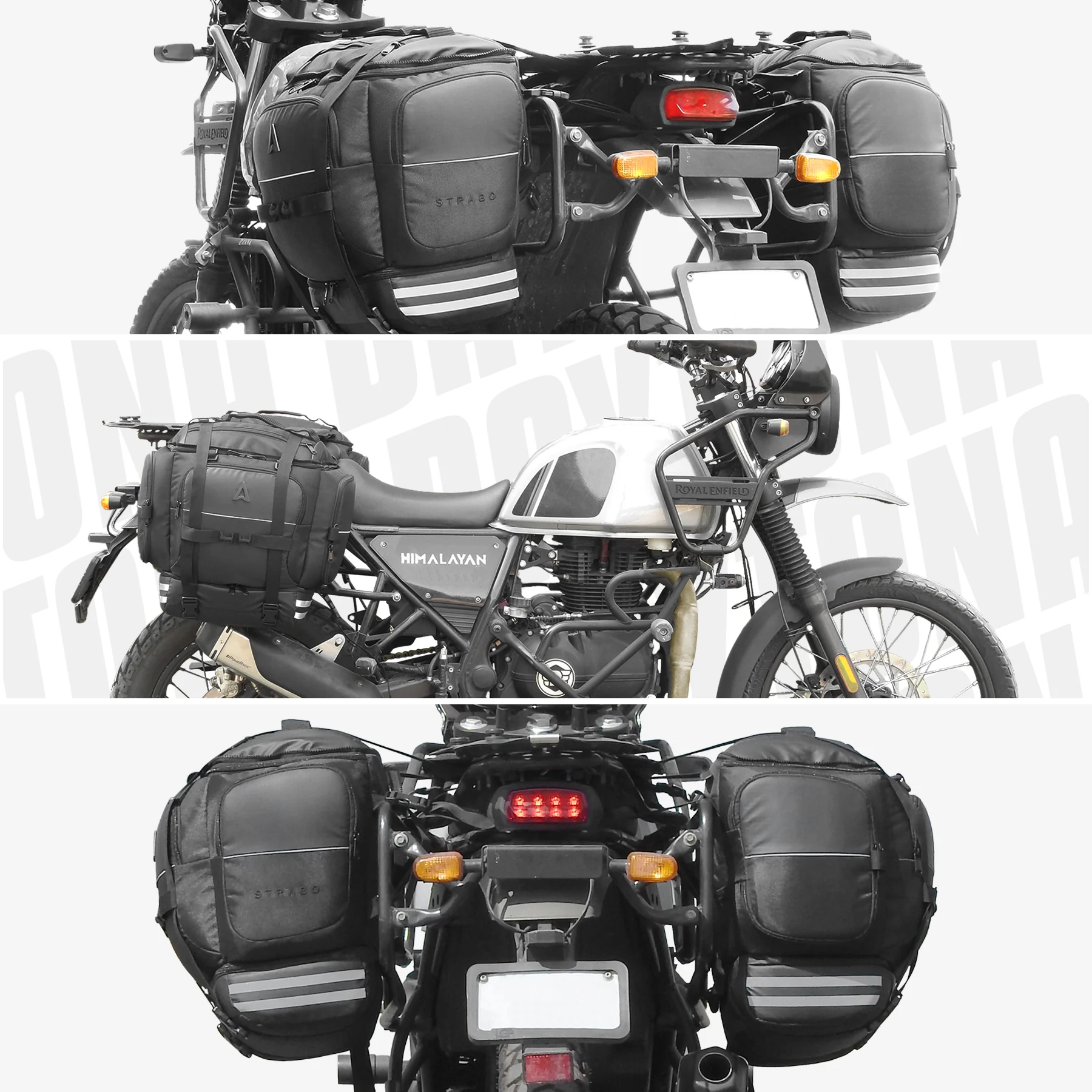 Daytona V2 Convertible Bike Saddle Bag / Trekking Bag - Image 8