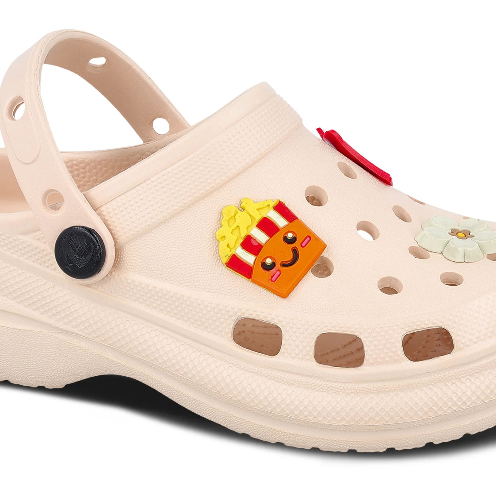 Girl's Clogs - WC8923 Beige - Image 4