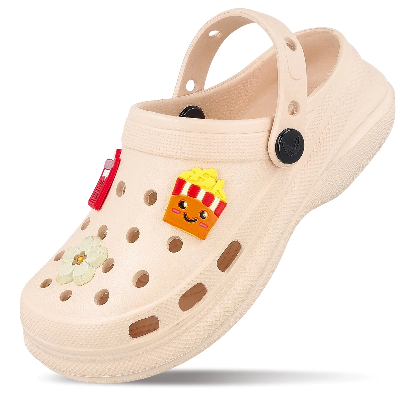 Girl's Clogs - WC8923 Beige - Image 5