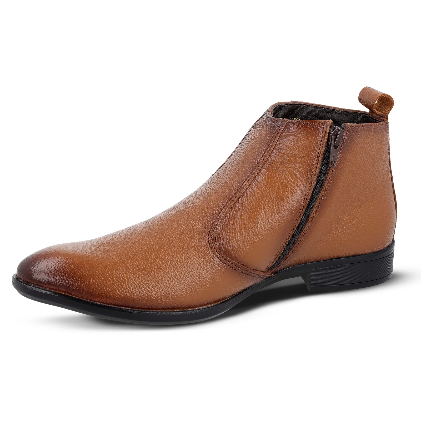 JOHN TAYLOR Men's Chelsea Boots - JT97528 Tan - Image 3