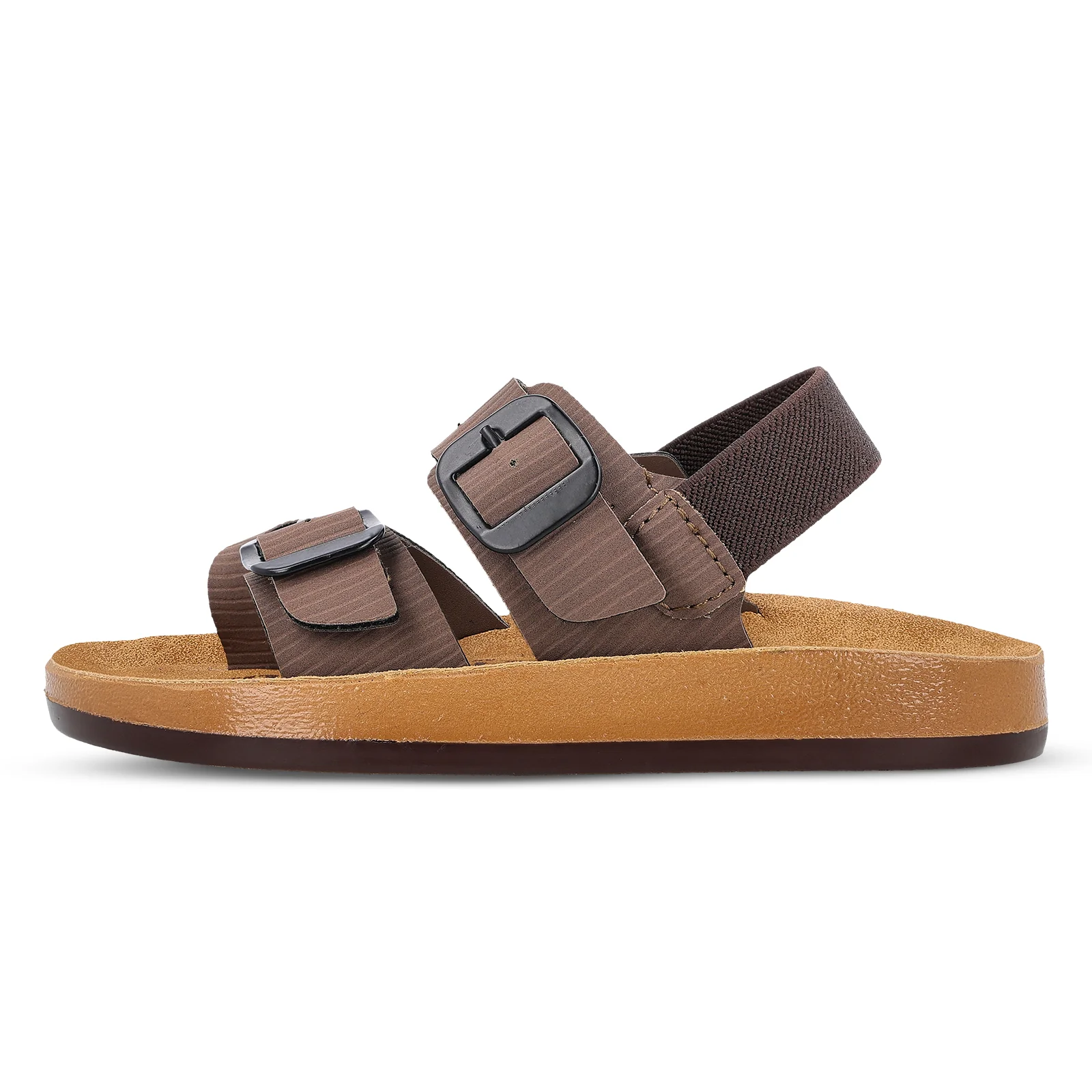 Kid's Daily Wear Sandal  - WKP80006 Brown - Image 3