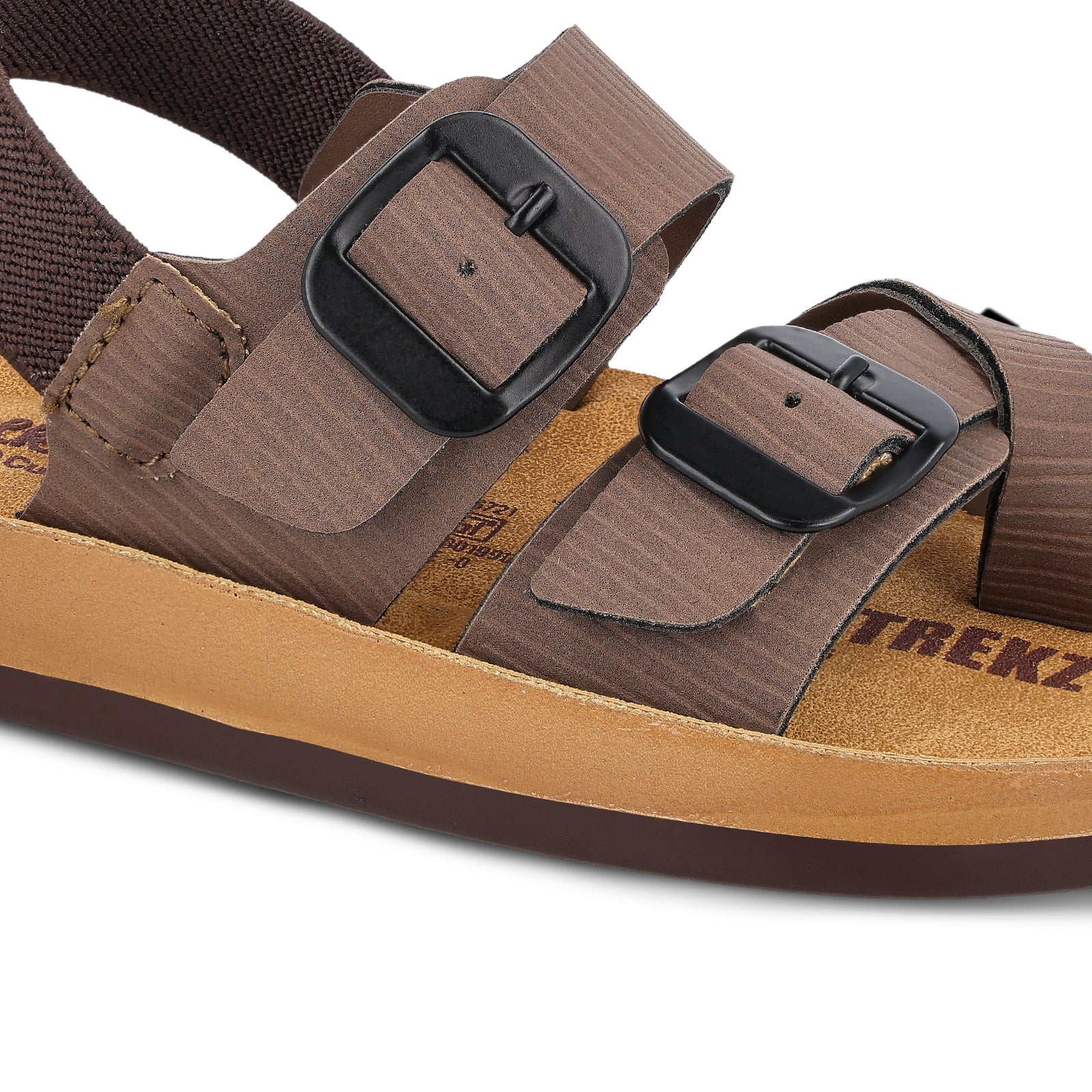 Kid's Daily Wear Sandal  - WKP80006 Brown - Image 4