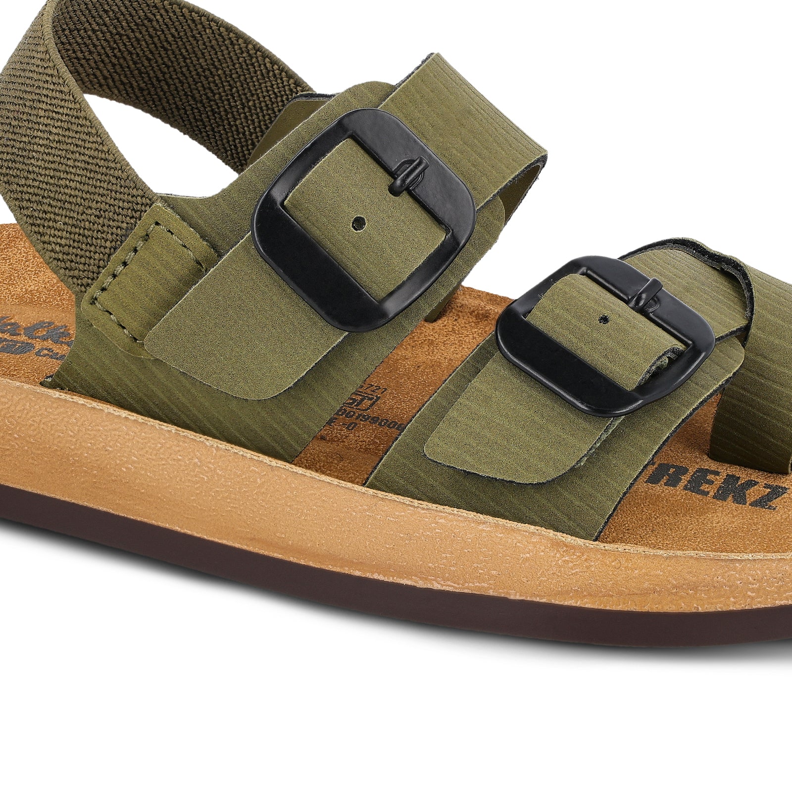 Kid's Daily Wear Sandal - WKP80006 Olive - Image 4