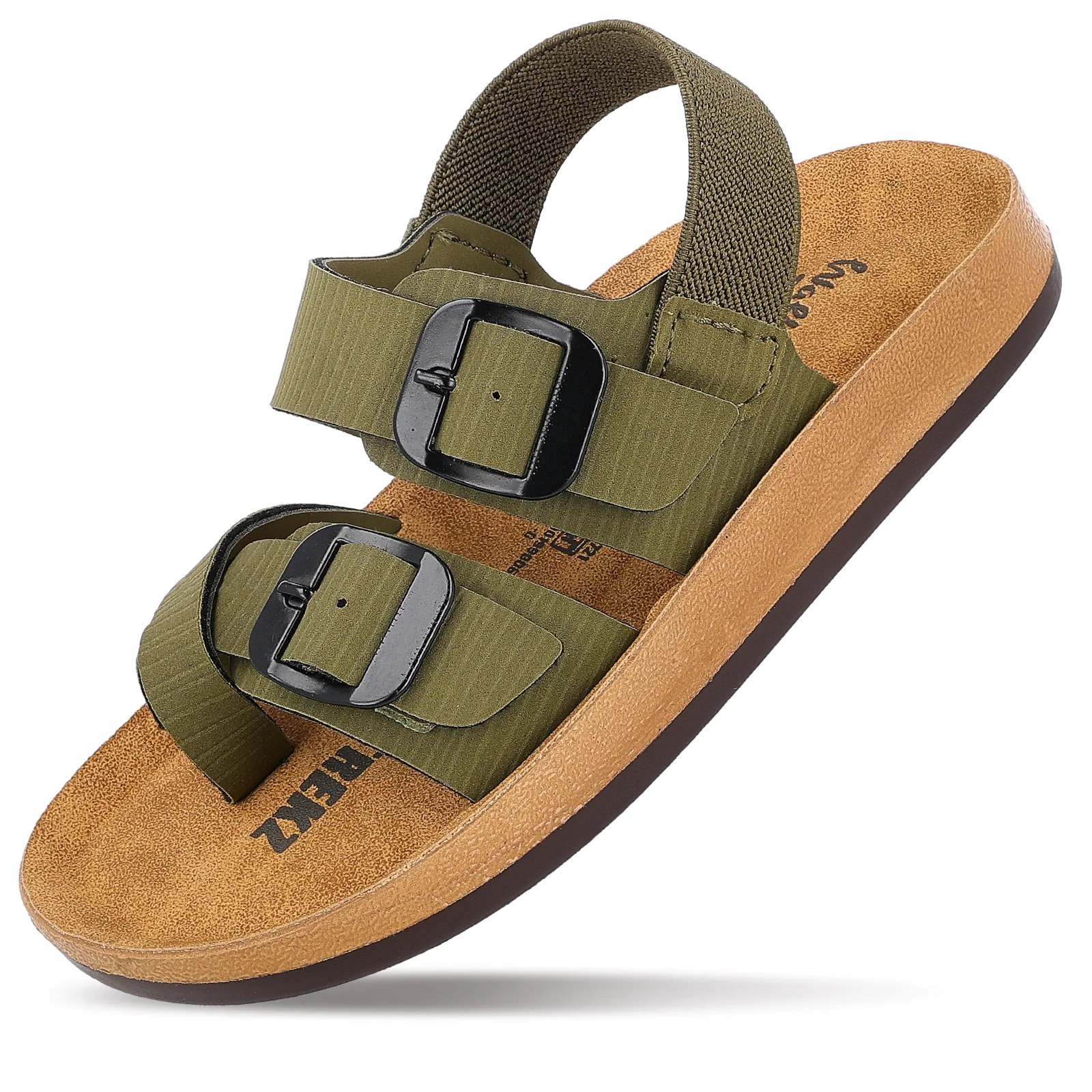 Kid's Daily Wear Sandal - WKP80006 Olive - Image 5