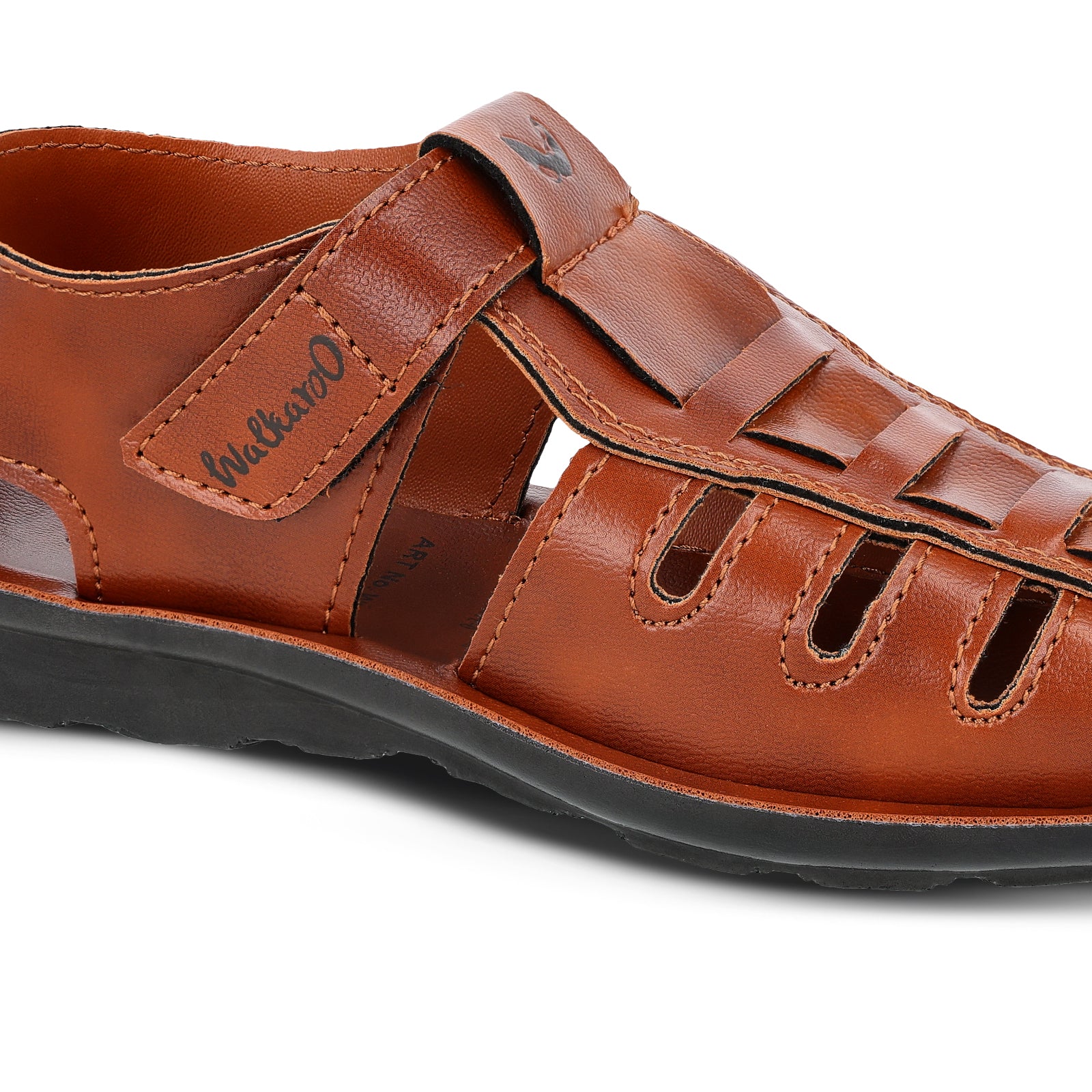 Kid's  Roman Sandals - WK667 Tan - Image 4
