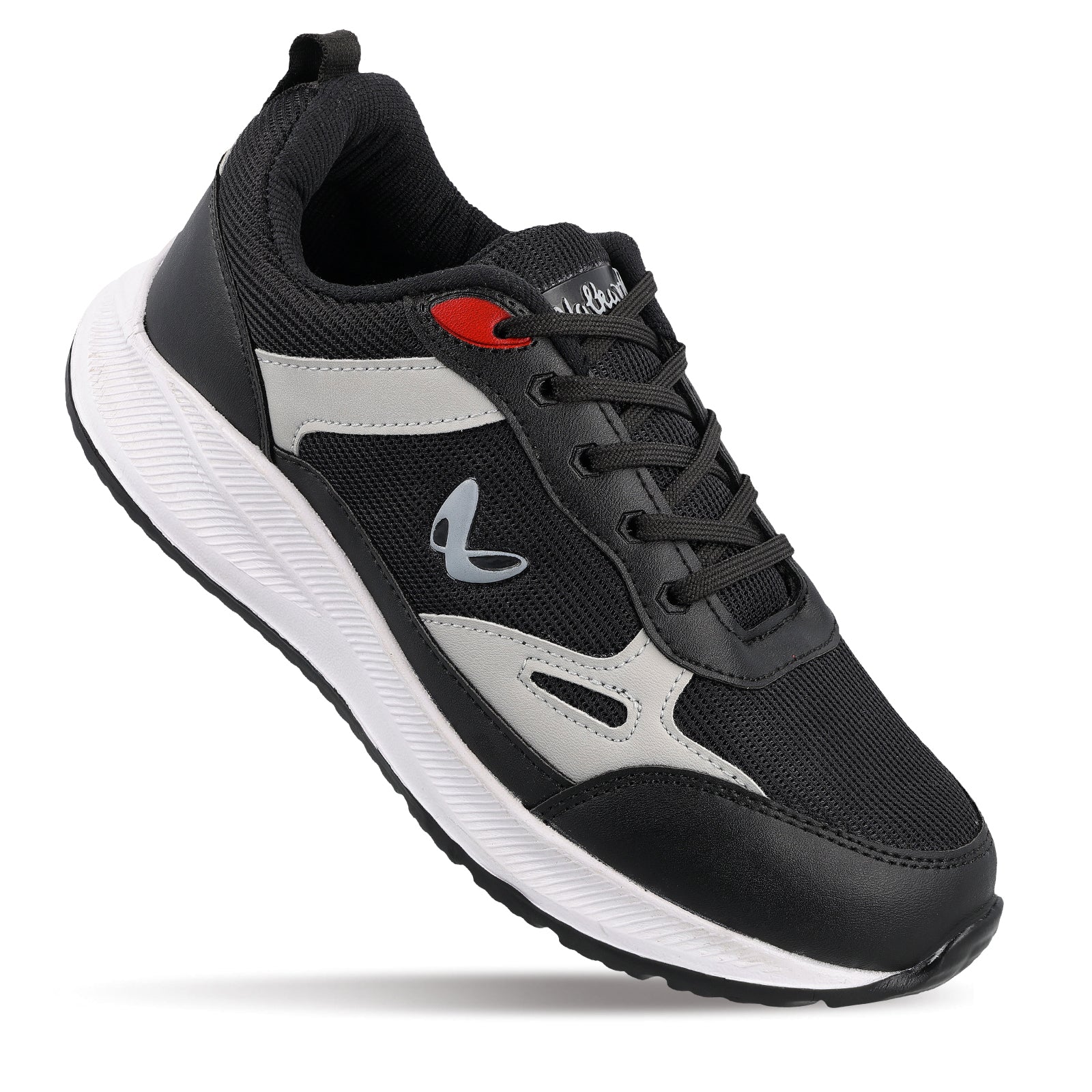 Kids Sports Shoes - WS3093 Black Grey - Image 3