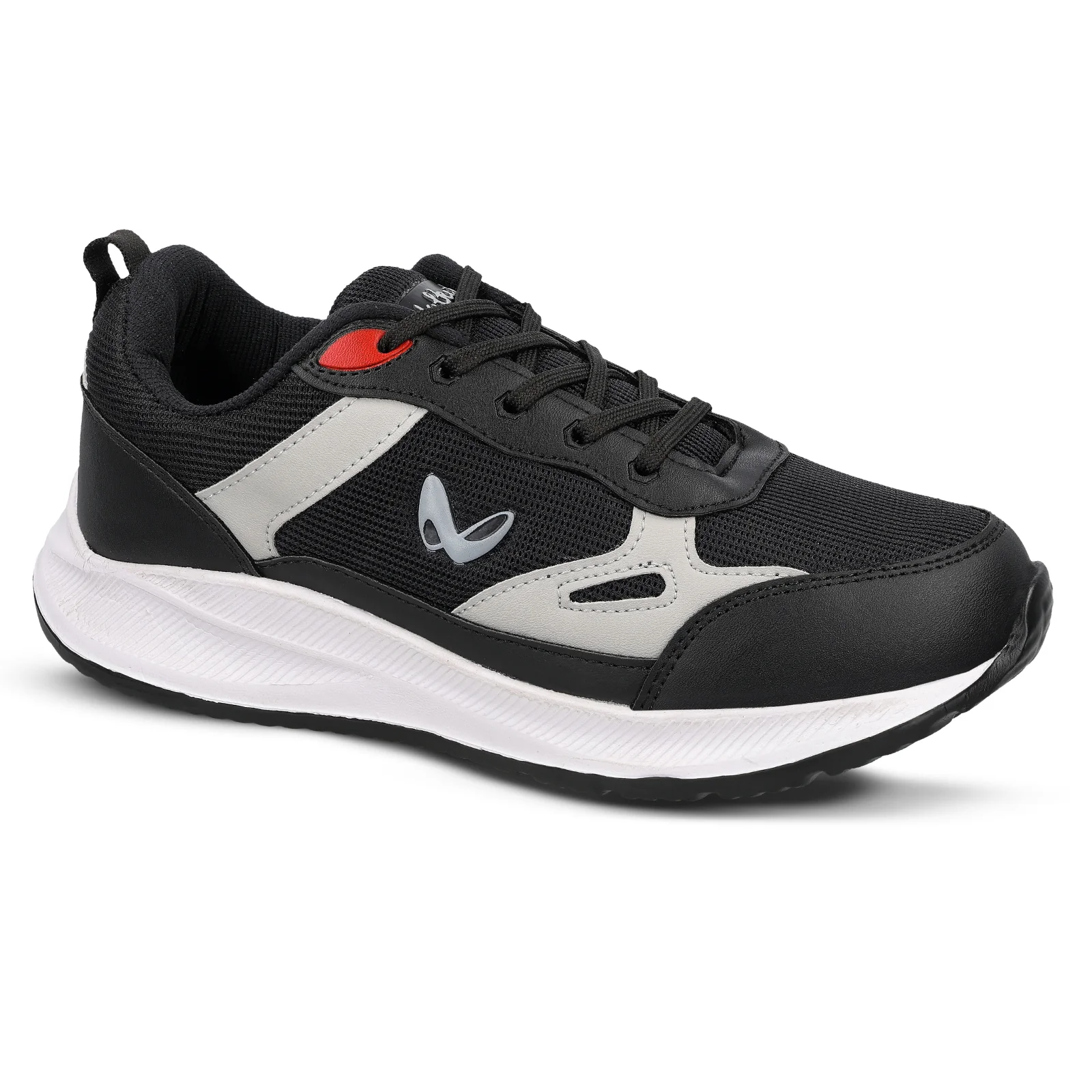 Kids Sports Shoes - WS3093 Black Grey - Image 4