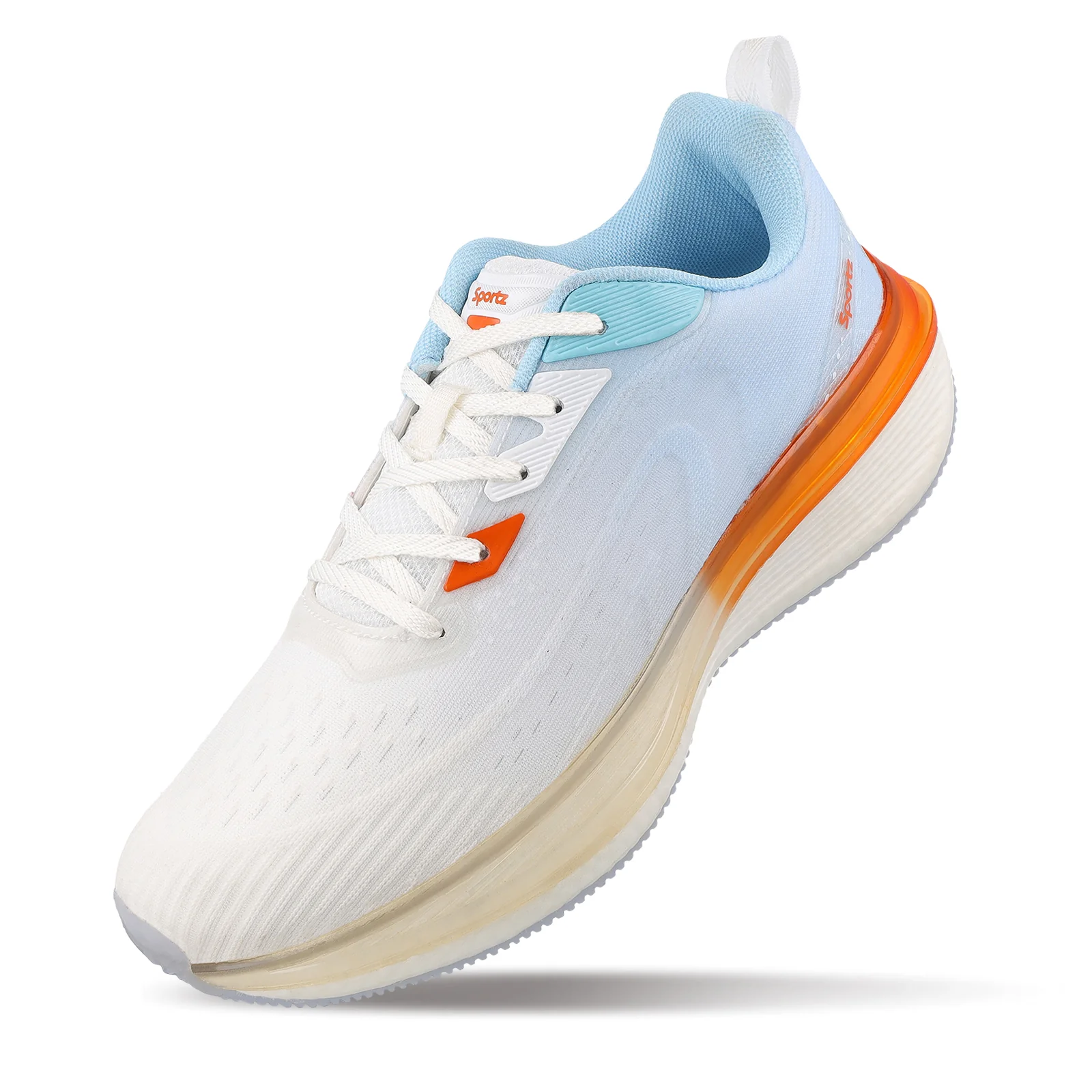 MASLOW Men's Lace-up Sports Shoes - WS9152 White Sky Blue - Image 8