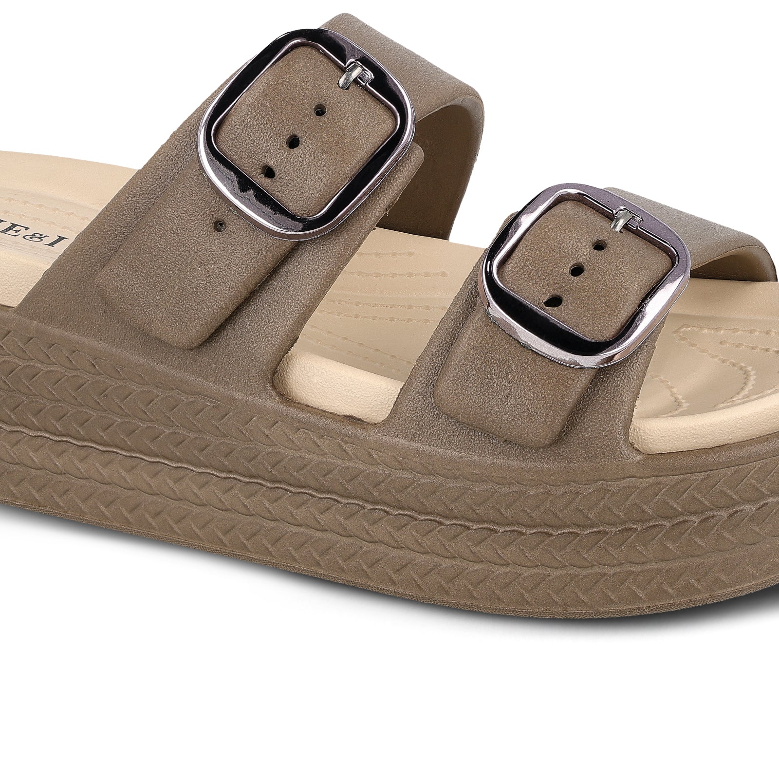 Women's Daily Wear Sandals - MI602 Brown Beige - Image 5