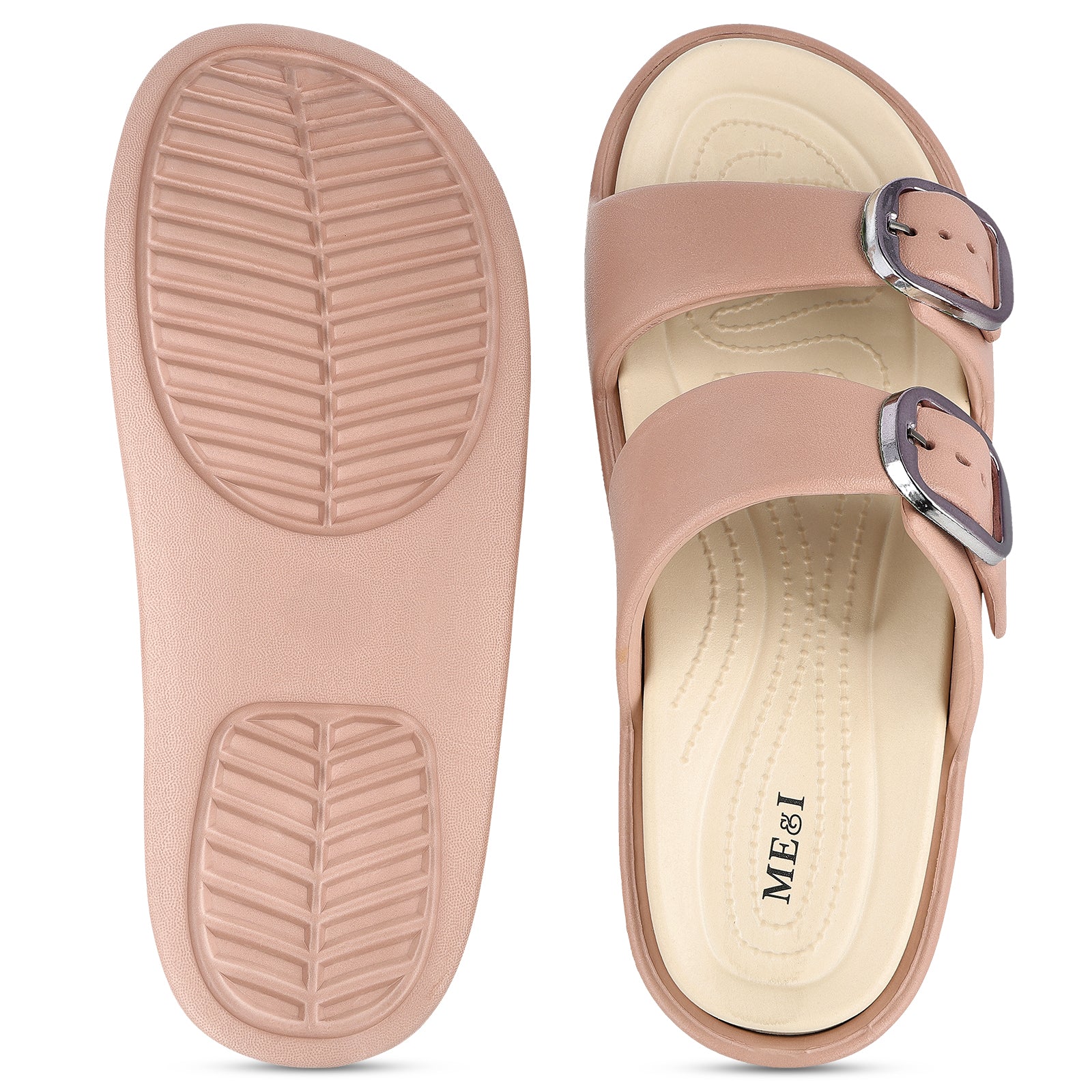 Women's Daily Wear Sandals - MI602 Rose Beige - Image 3