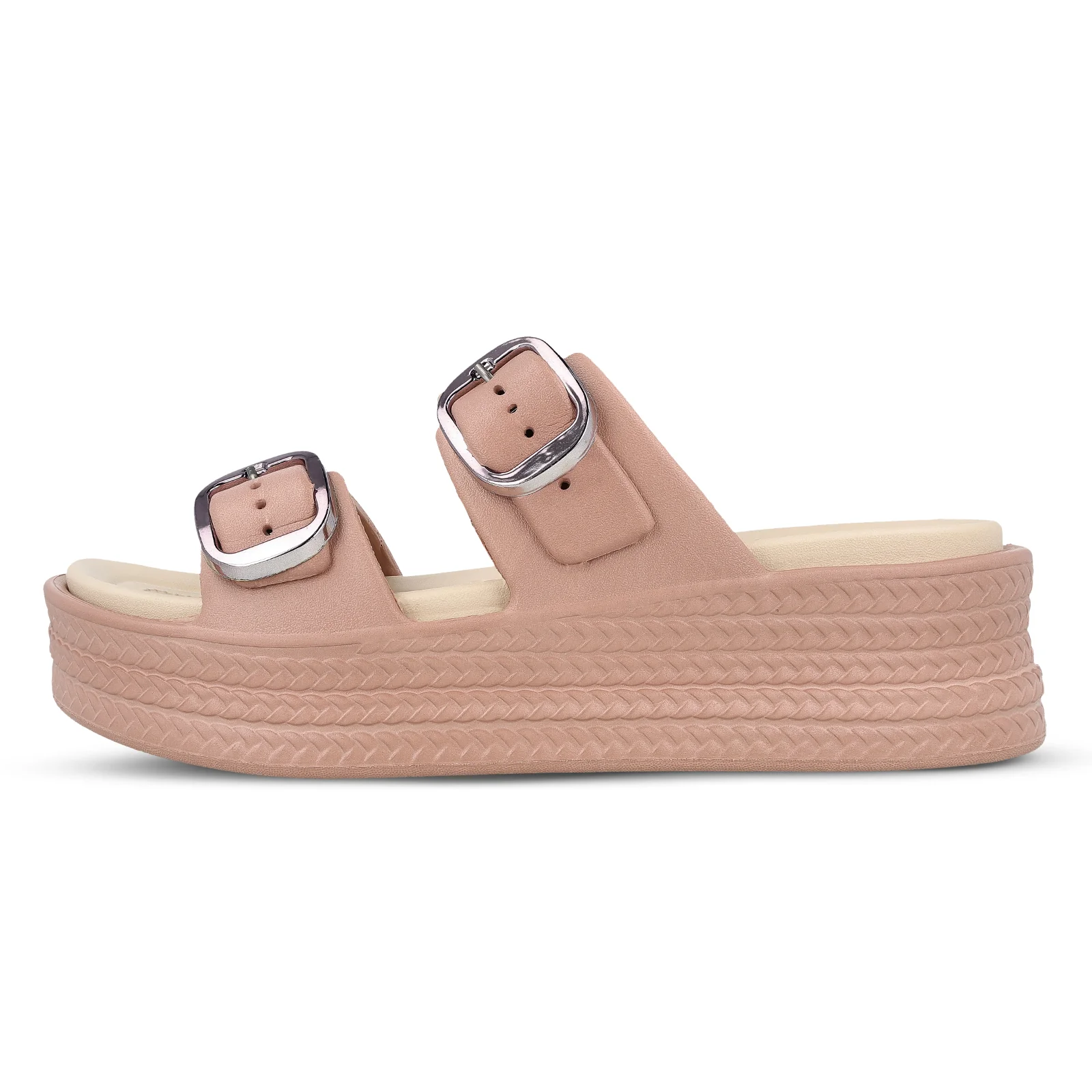 Women's Daily Wear Sandals - MI602 Rose Beige - Image 4