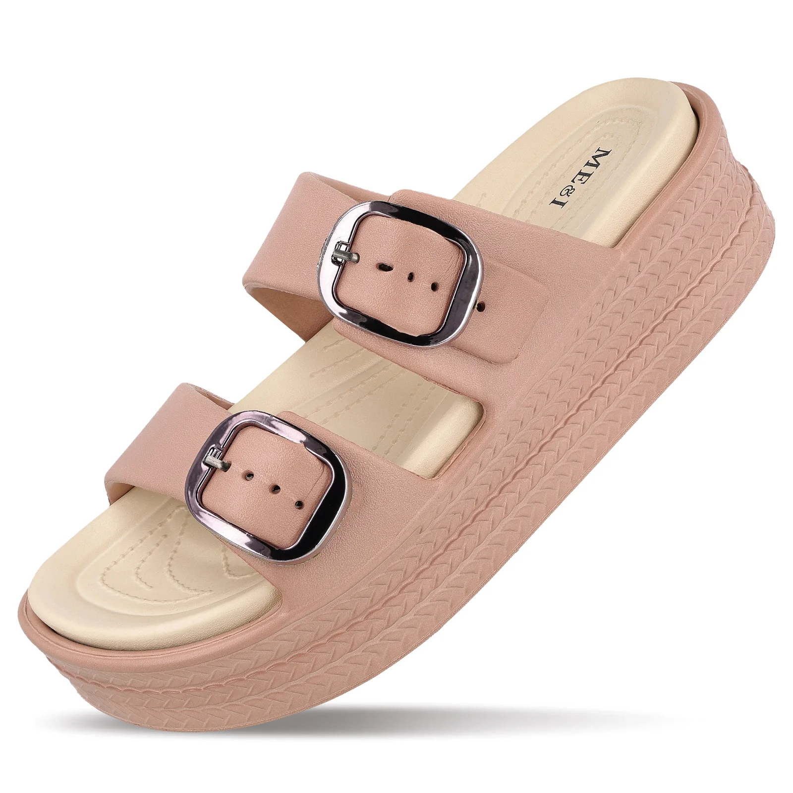 Women's Daily Wear Sandals - MI602 Rose Beige - Image 6
