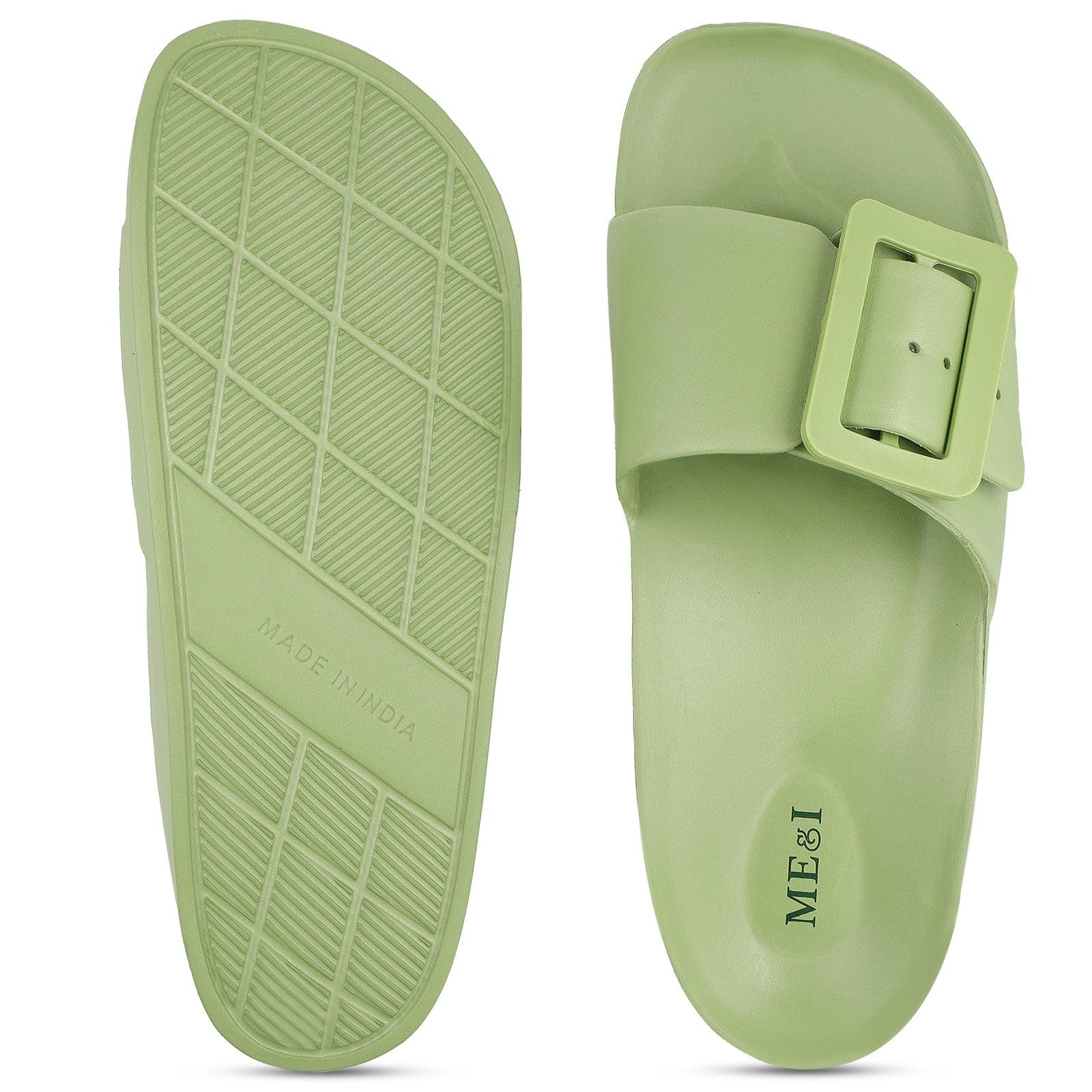 ME & I Women's Flip Flop  - MI97094 Mint - Image 3