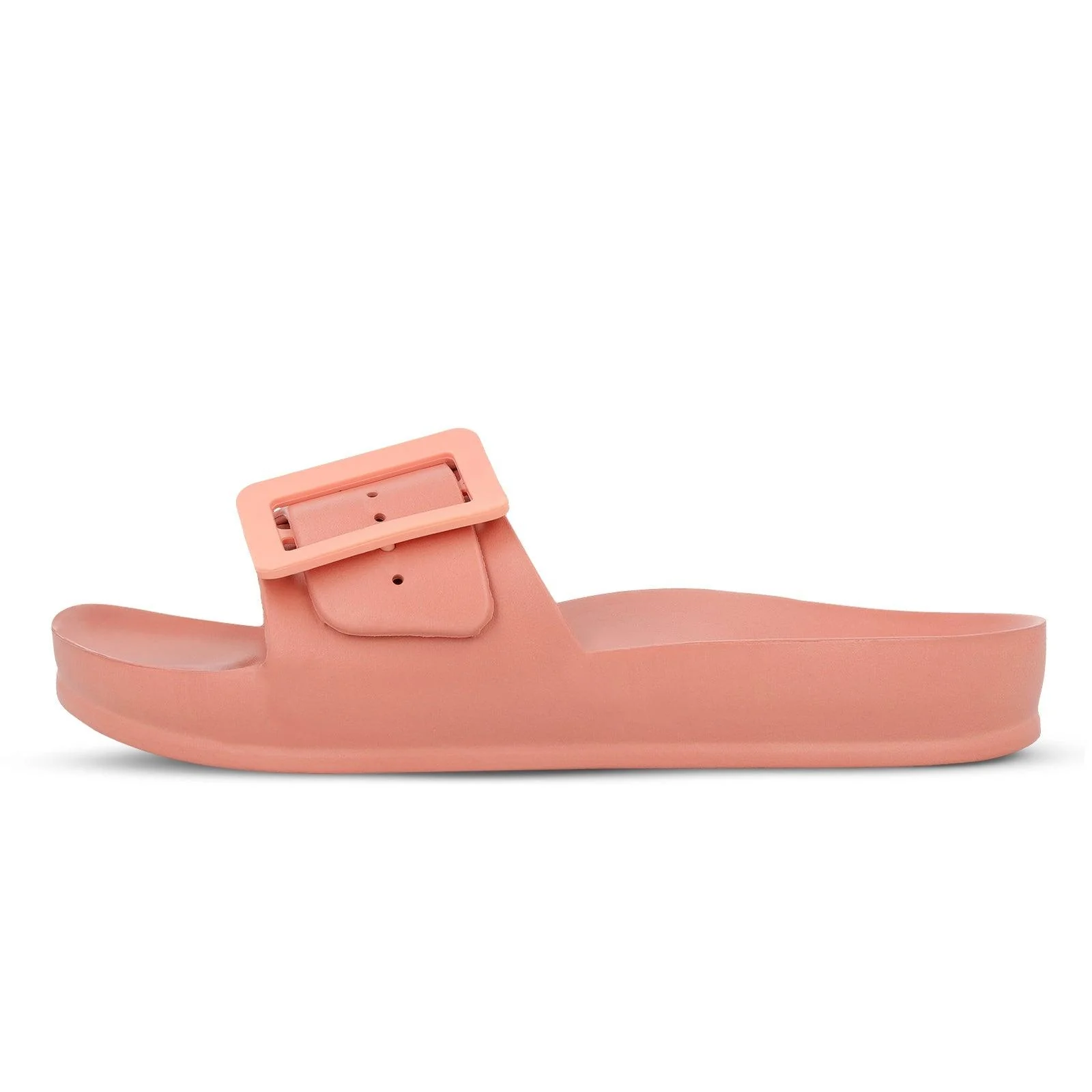 ME & I Womens Flip Flop  - MI97094 Peach - Image 4