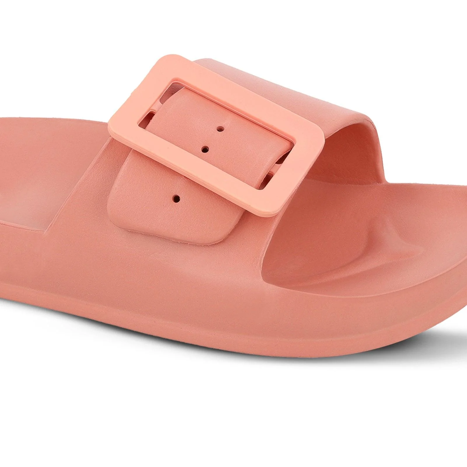 ME & I Womens Flip Flop  - MI97094 Peach - Image 5