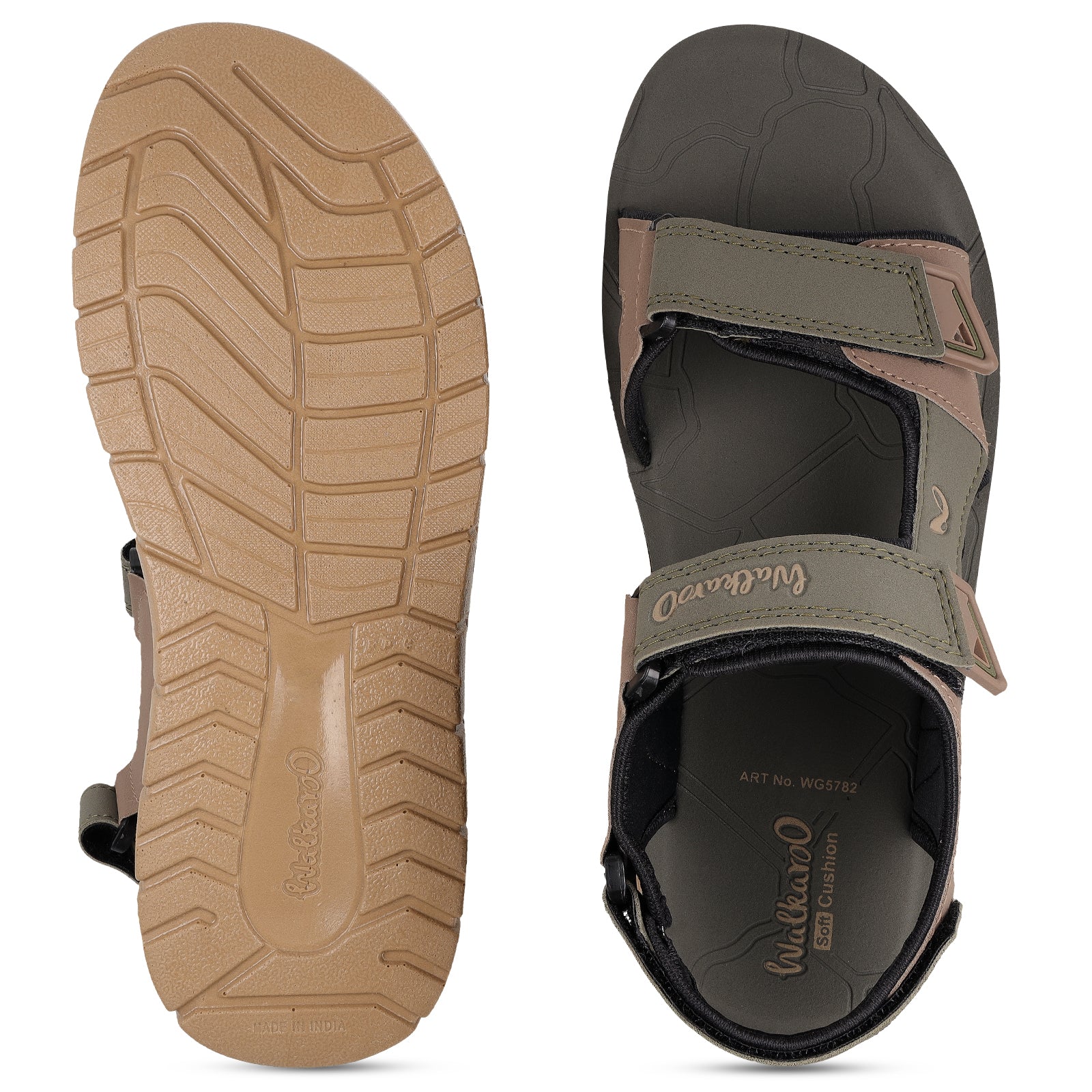 Men Sports Sandals - WG5782 Camel - Image 2