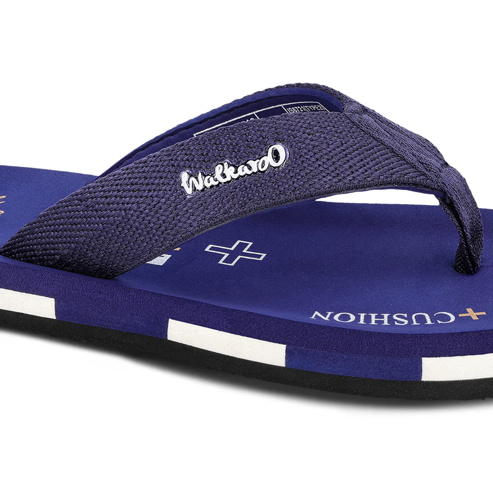 Men's Care Plus Flip-Flop  - WH3816 Navy Blue - Image 4