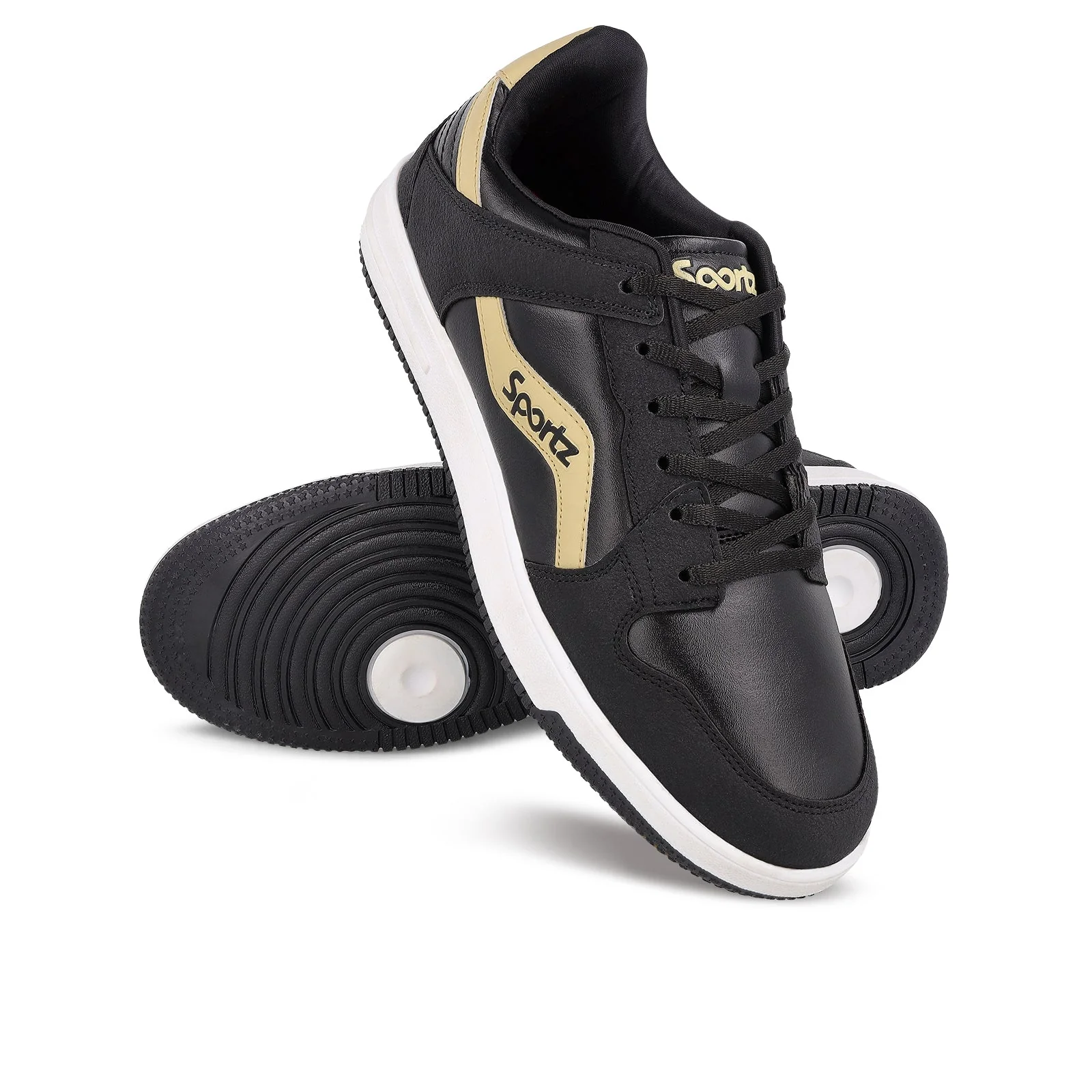 Men's Casual Sneakers - WY3475 Black - Image 8