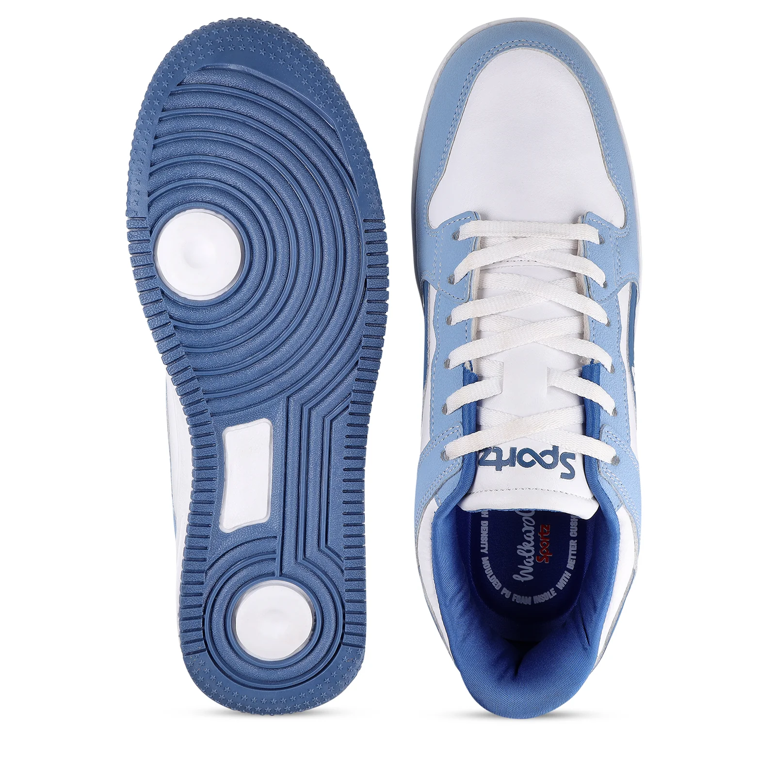 Men's Casual Sneakers - WY3475 White Sky - Image 3