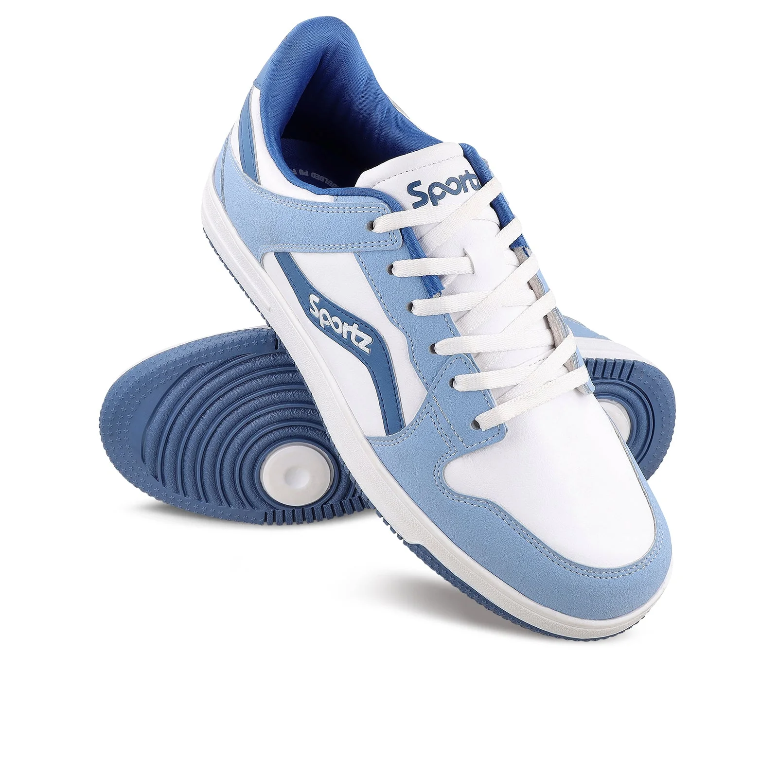 Men's Casual Sneakers - WY3475 White Sky - Image 9