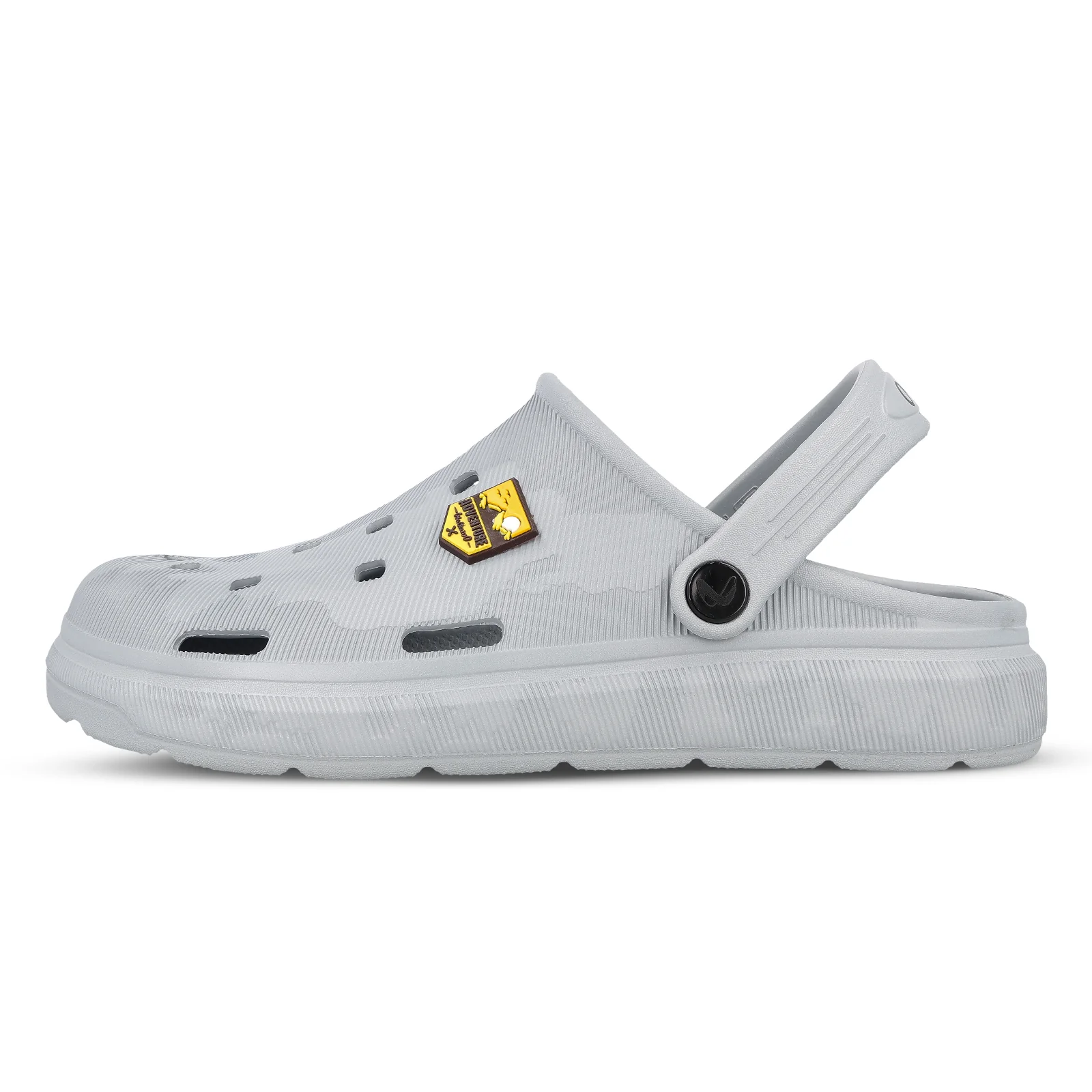 Men's Clogs  - FGR40004 Light Grey - Image 3
