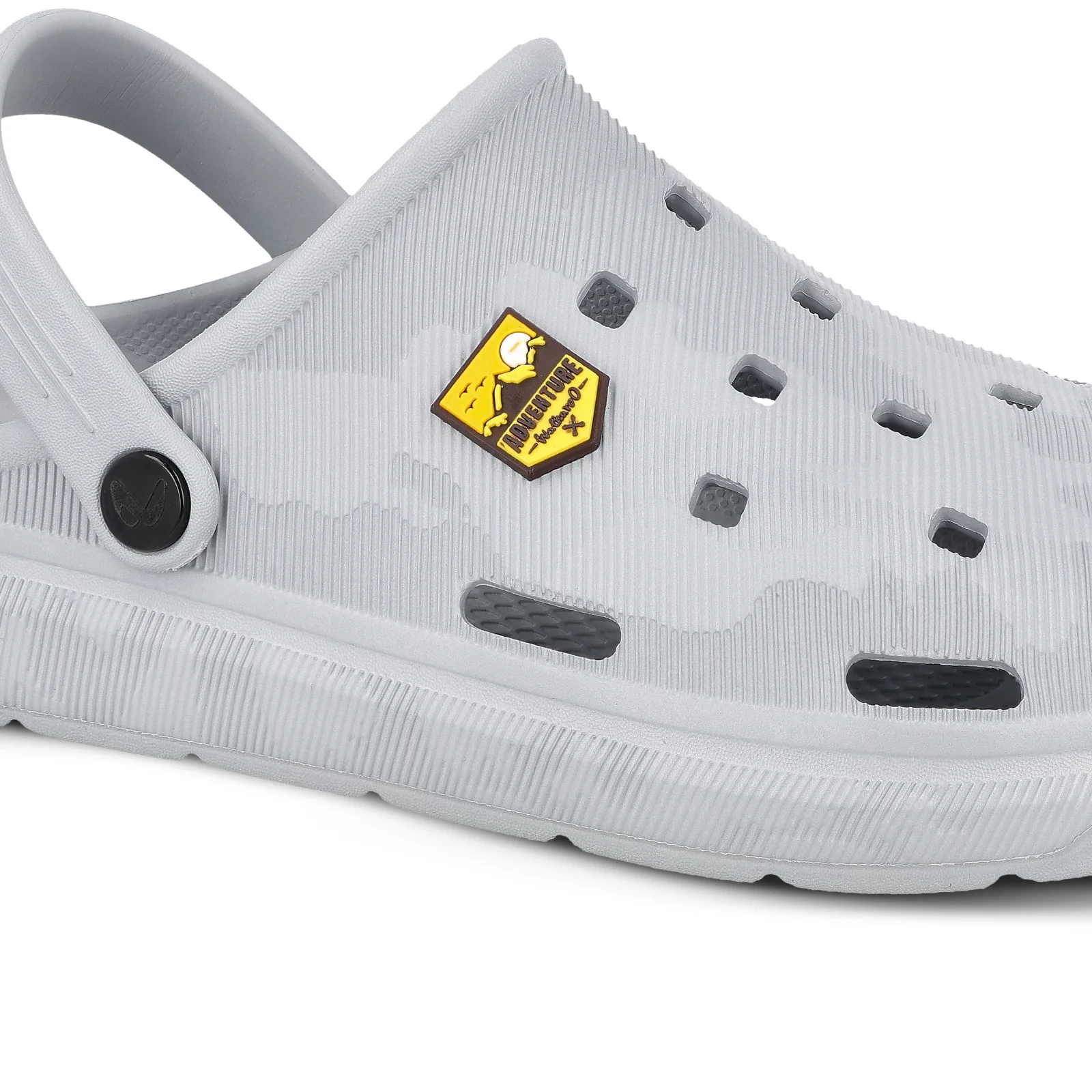 Men's Clogs  - FGR40004 Light Grey - Image 4