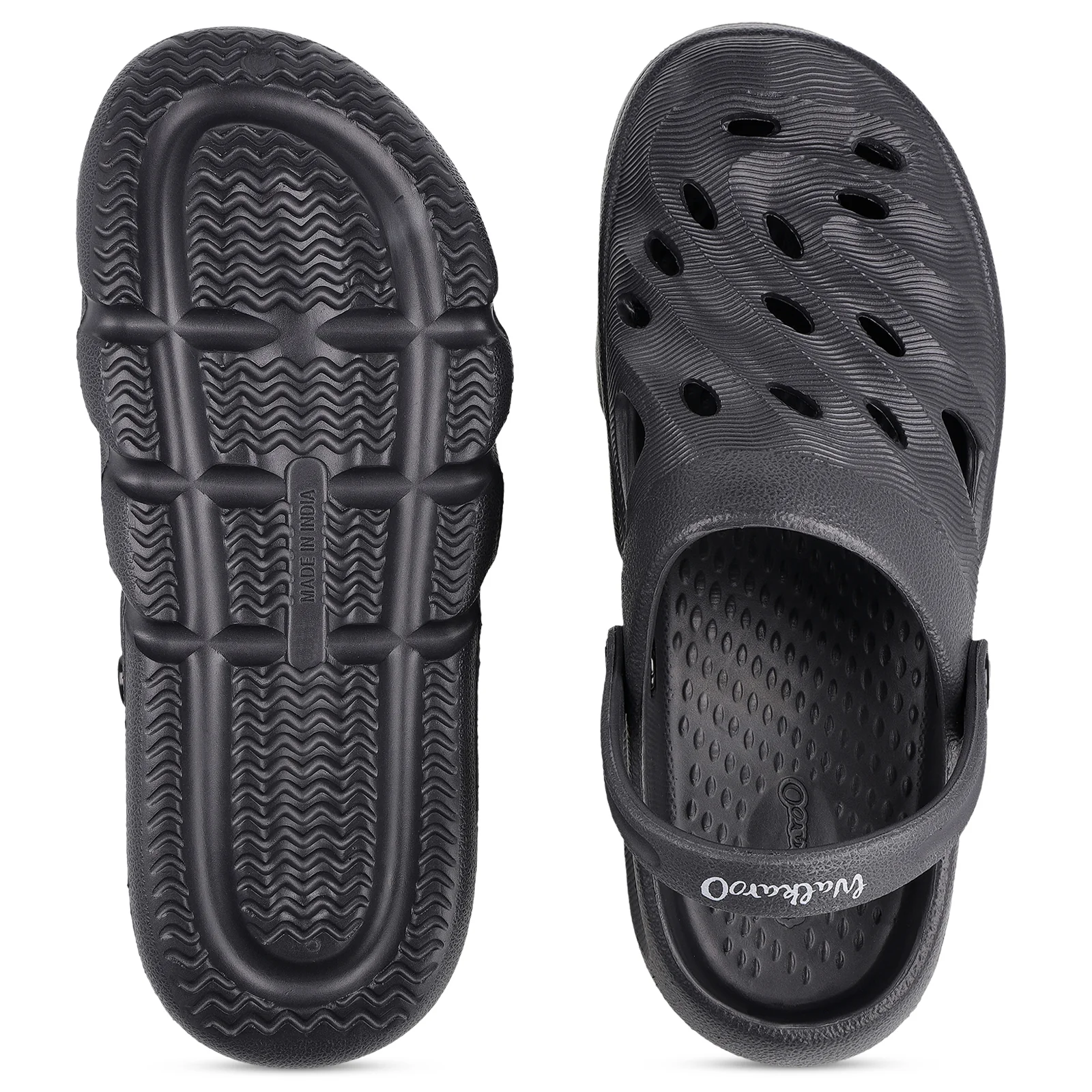 Men's Clogs  - WC8732 Dark Grey - Image 2