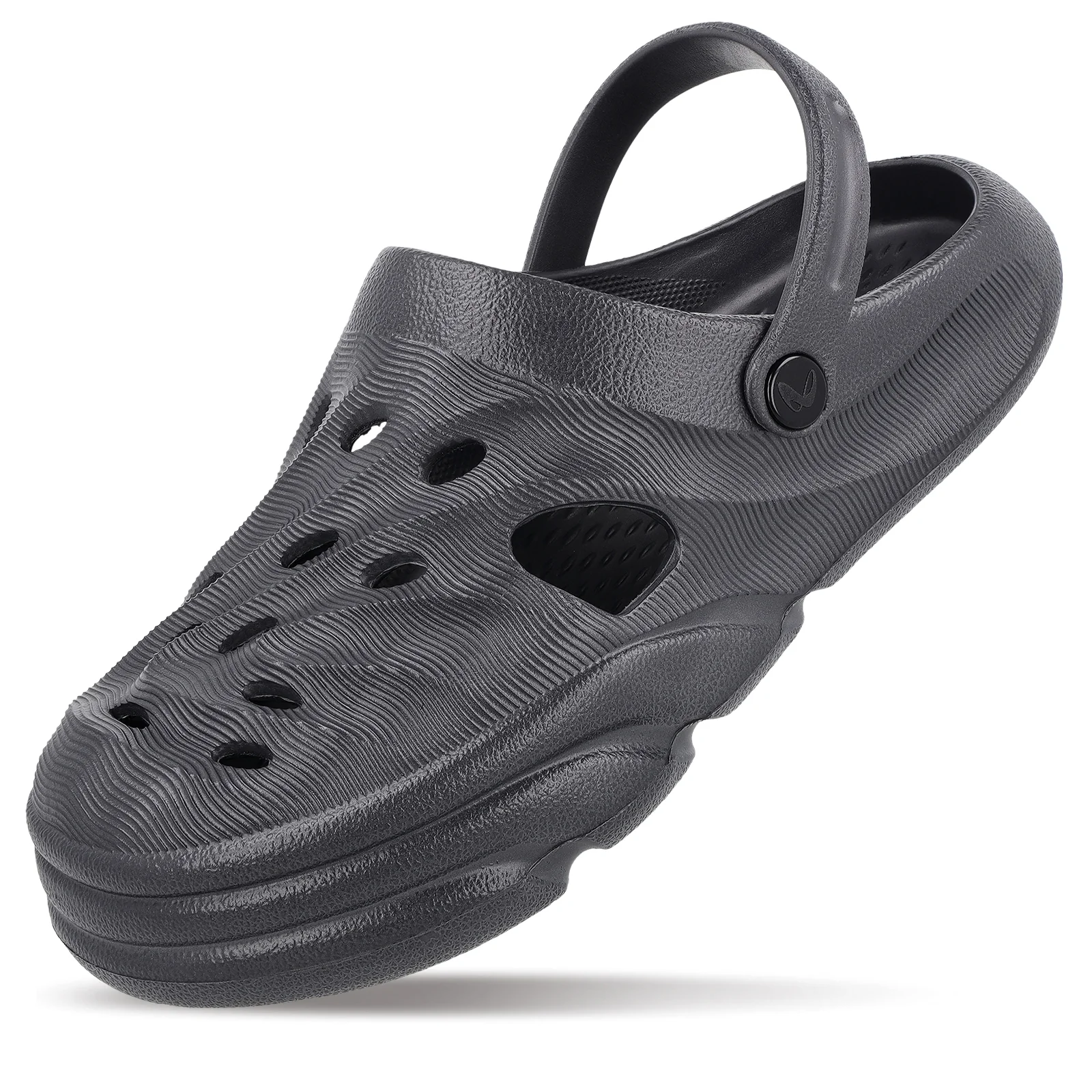 Men's Clogs  - WC8732 Dark Grey - Image 5