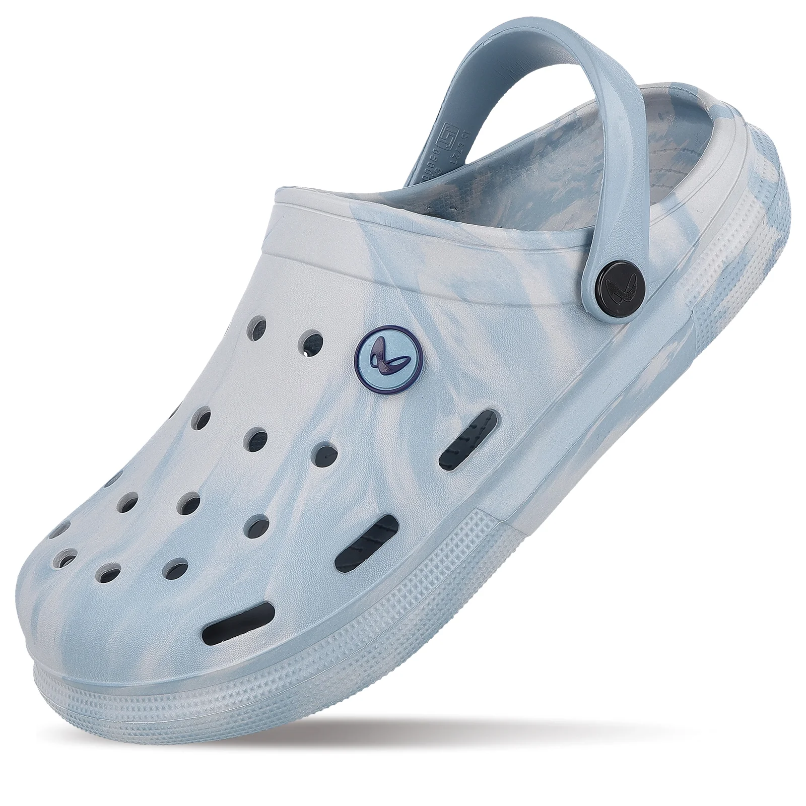Men's Clogs  -  WC8778 Aqua Blue - Image 5