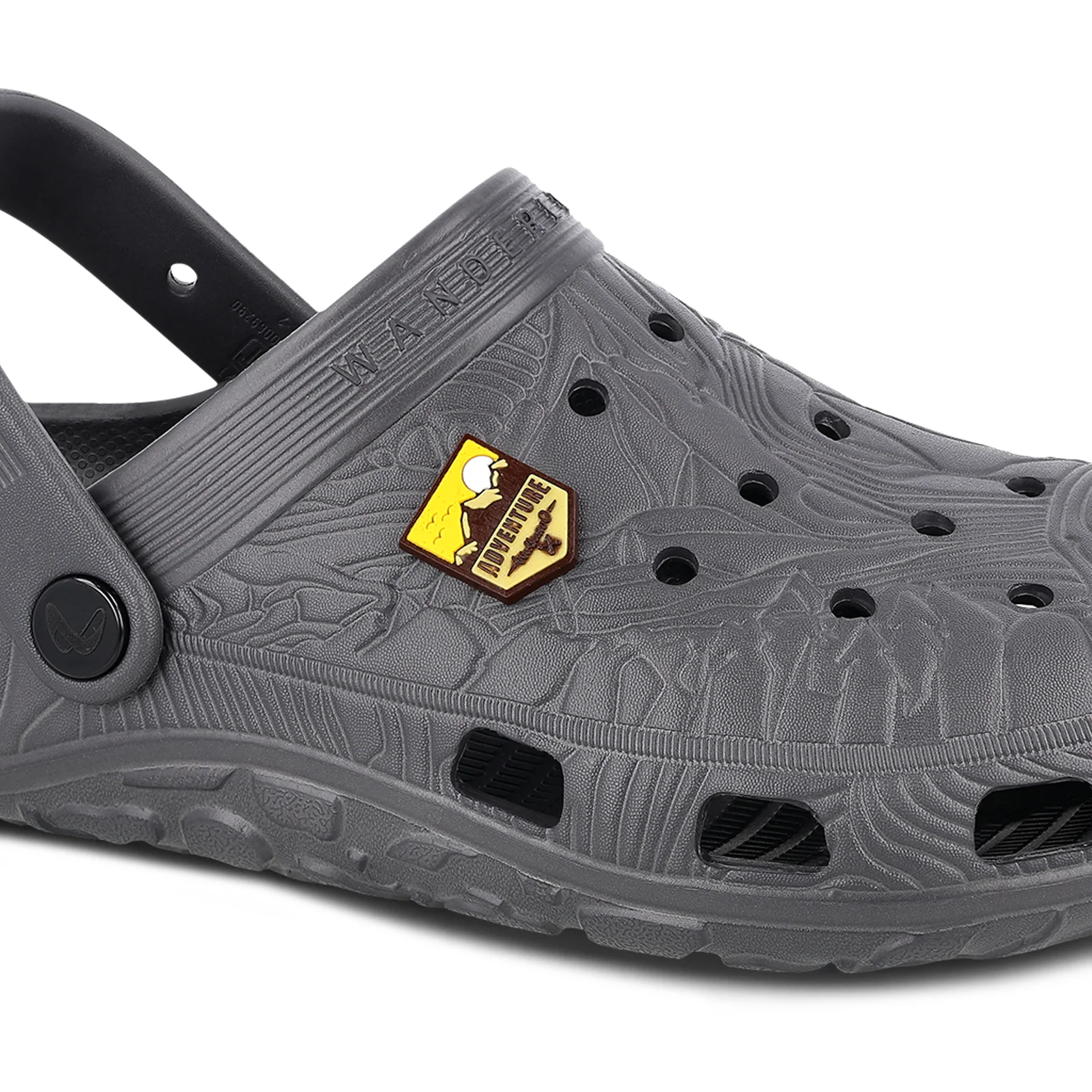Men's Clogs  - WC8801 Dark Grey - Image 5