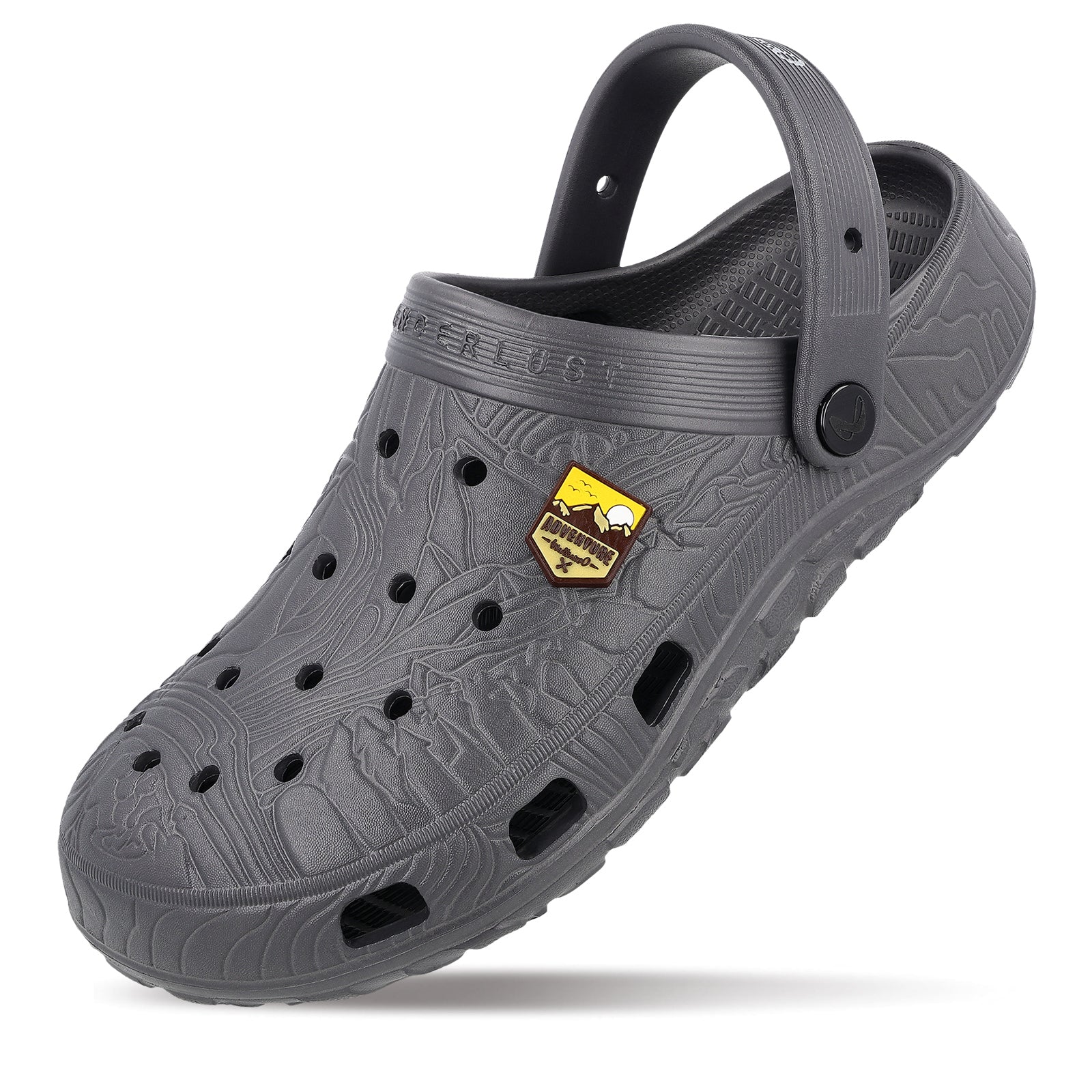 Men's Clogs  - WC8801 Dark Grey - Image 6