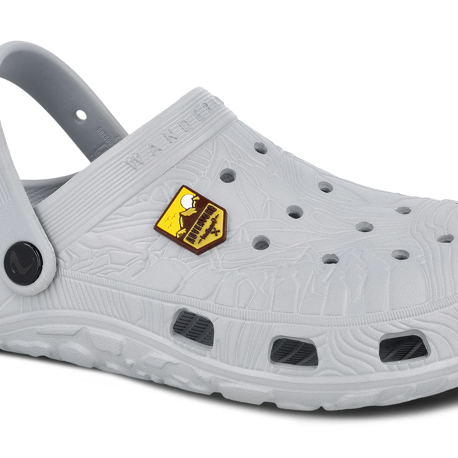 Men's Clogs  - WC8801 Light Grey - Image 5
