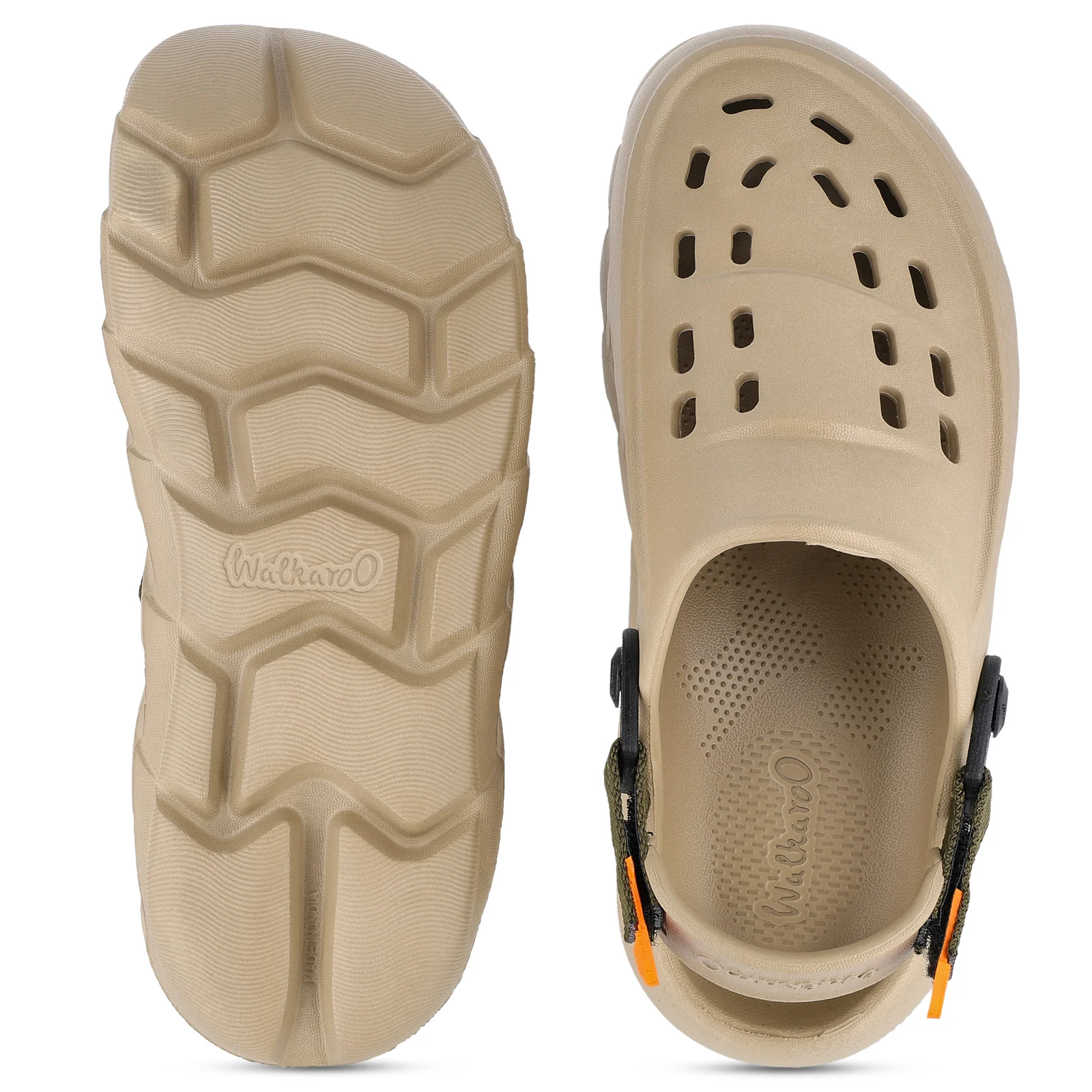 Men's Clogs  -  WC8814 Khaki - Image 2
