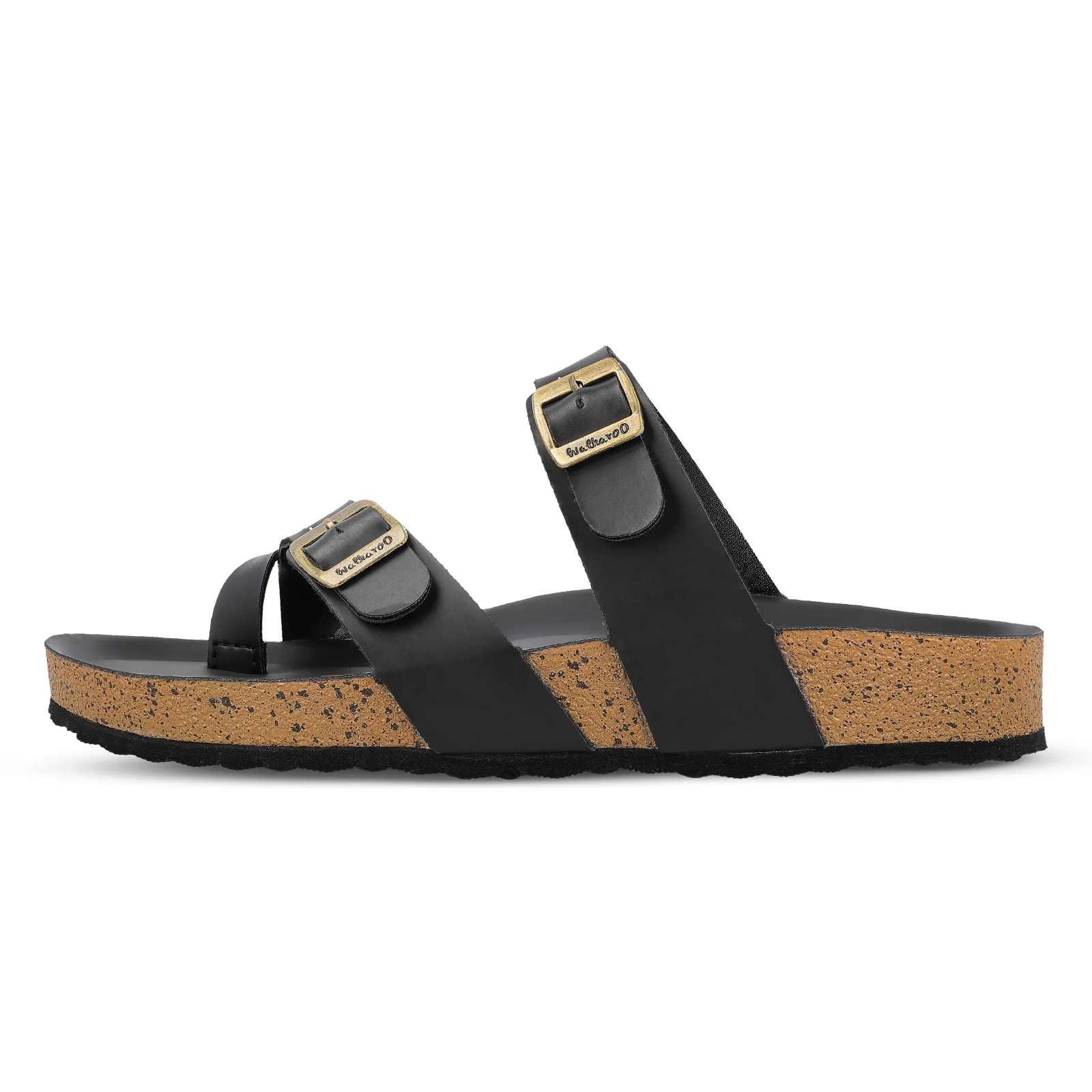 Men's Comfort Sandals - WGE53241 Full Black - Image 5
