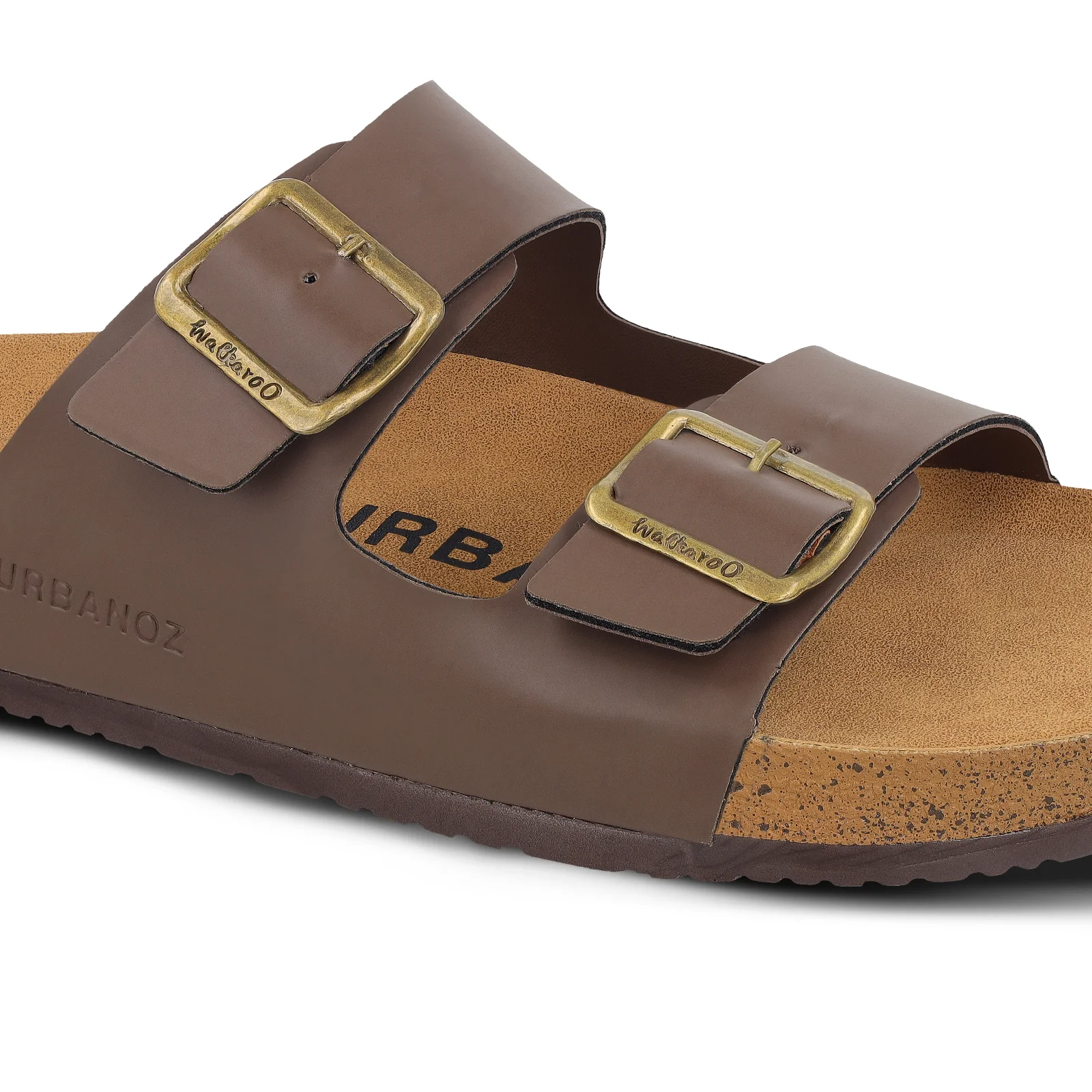 Men's Comfort Sandals - WGE53354 Brown - Image 4