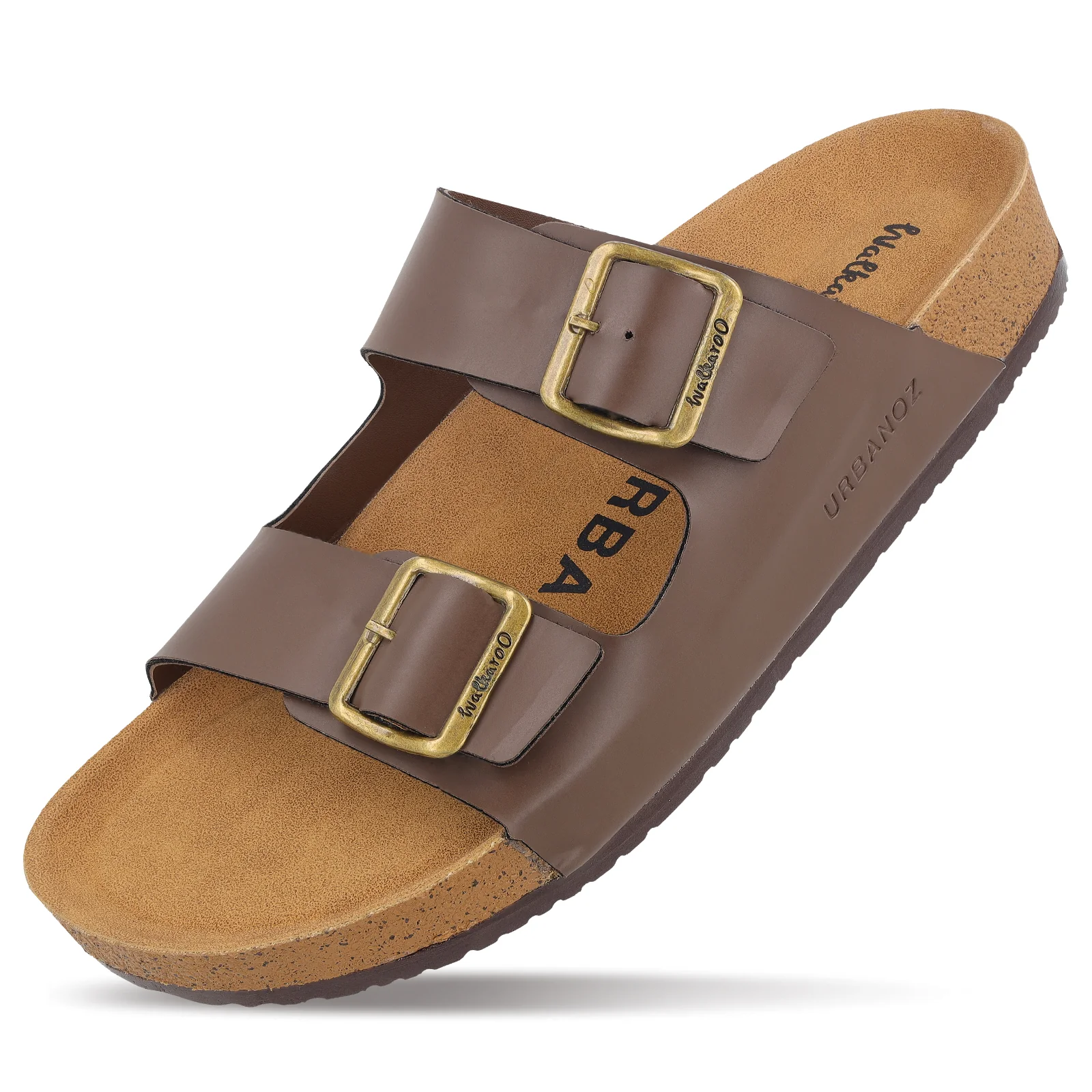 Men's Comfort Sandals - WGE53354 Brown - Image 5