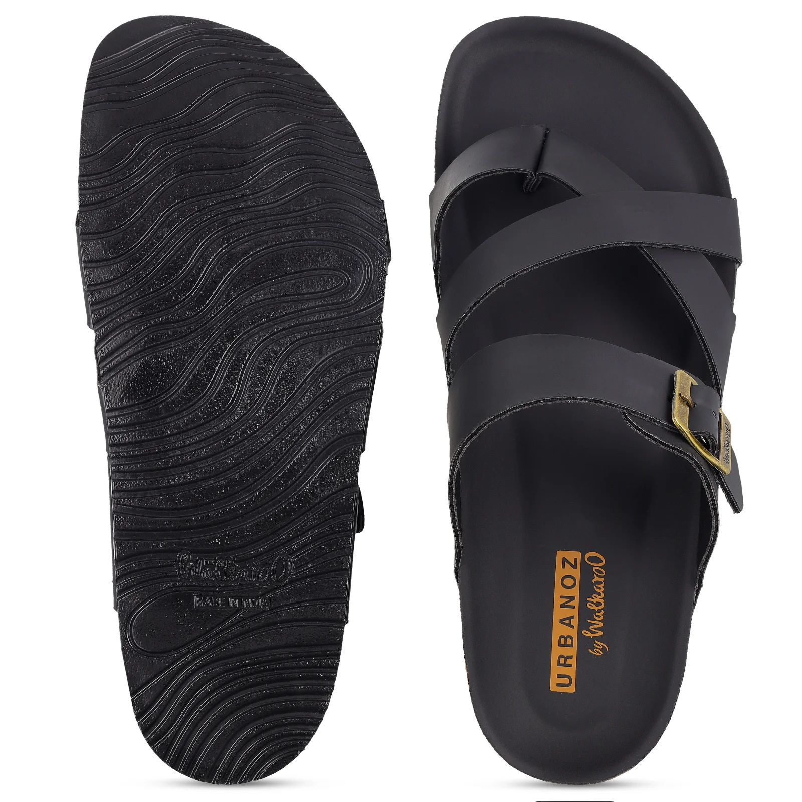 Men's Comfort Sandals - WGE53359 Black - Image 2