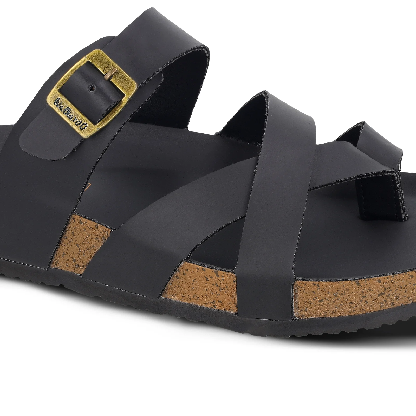Men's Comfort Sandals - WGE53359 Black - Image 4