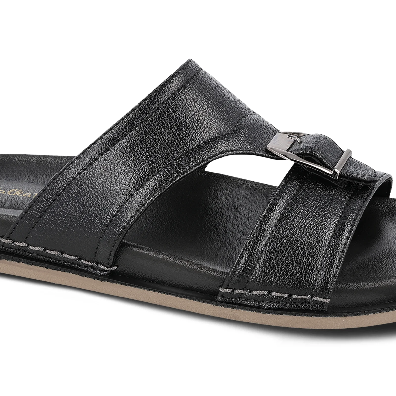 Men's Daily Wear Comfort Sandals - WGP53020 Black - Image 4