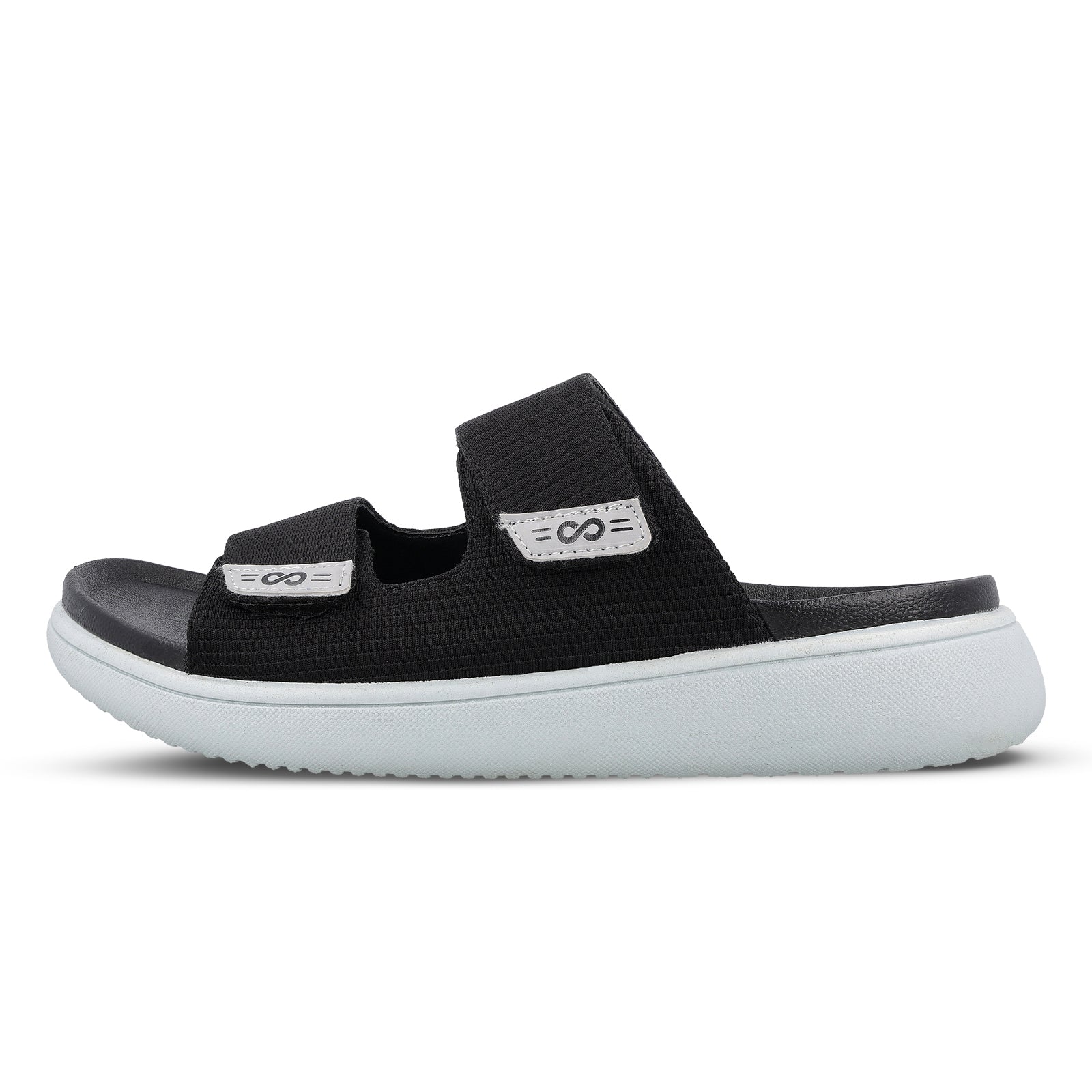 Men's Daily Wear Comfort Sandals - SGE28006 Black - Image 5