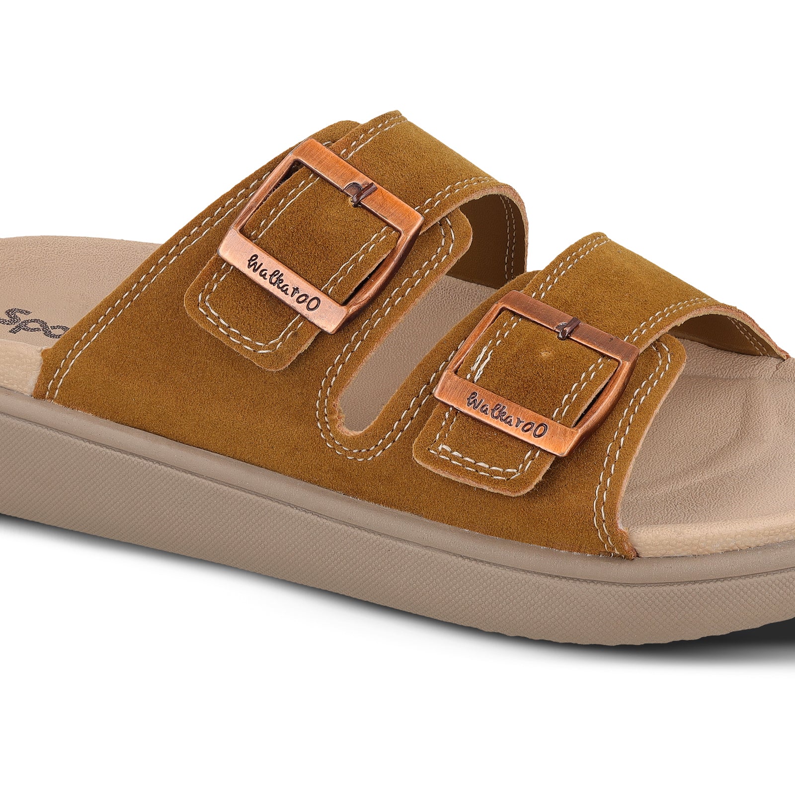 Men's Daily Wear Comfort Sandals - SGE28007 Beige - Image 7