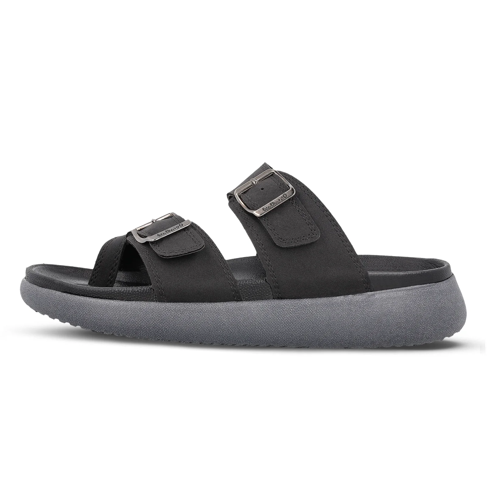 Men's Daily Wear Comfort Sandals - WC4483 Black - Image 4