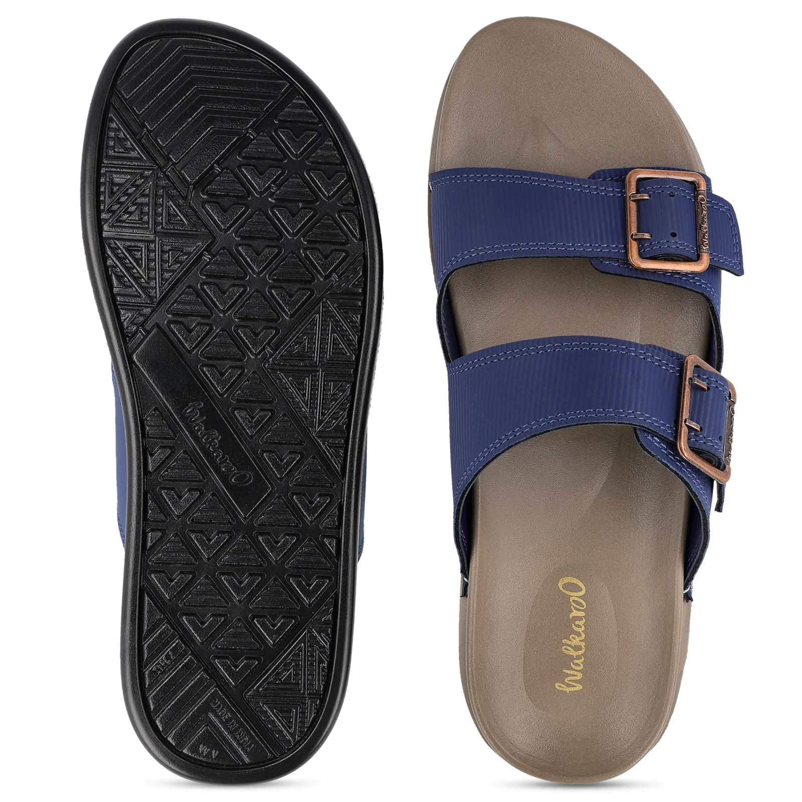 Men's Daily Wear Comfort Sandals - WE1337 Blue - Image 3