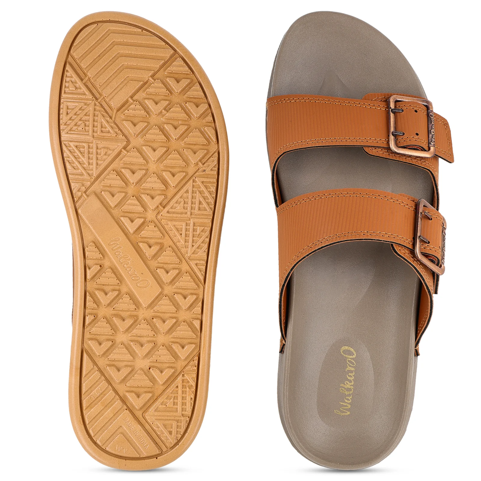 Men's Daily Wear Comfort Sandals - WE1337 Special Tan - Image 3