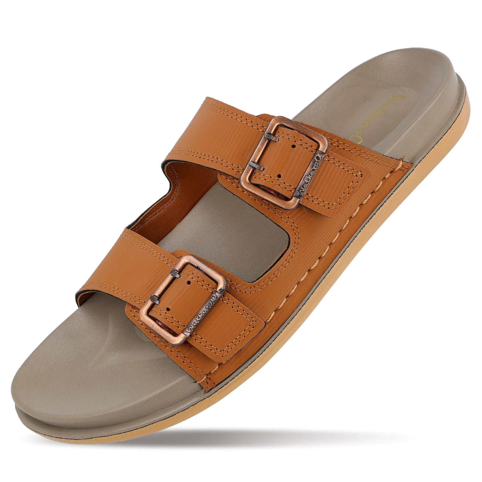 Men's Daily Wear Comfort Sandals - WE1337 Special Tan - Image 6